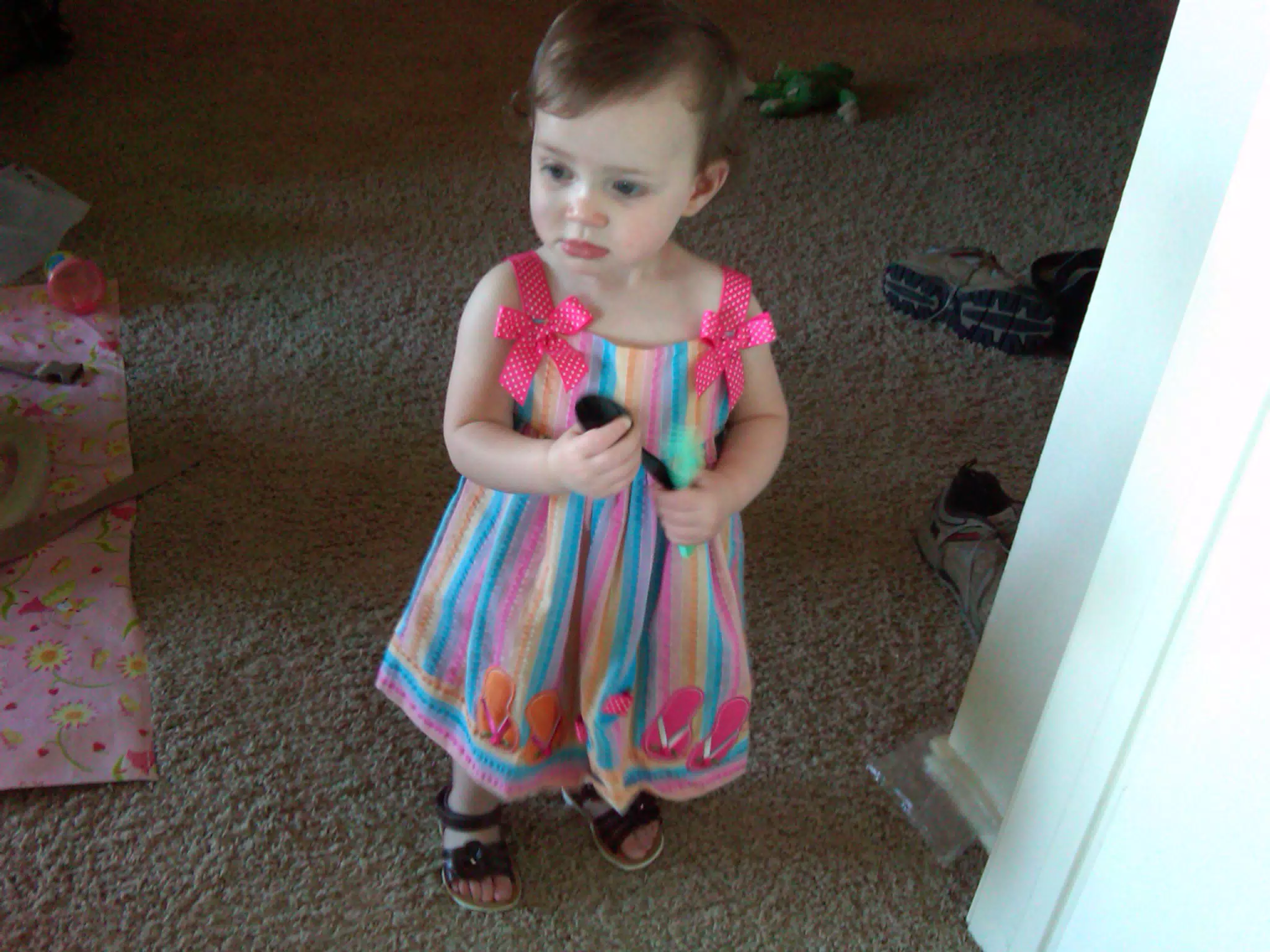 Liesl in a Fruit Dress