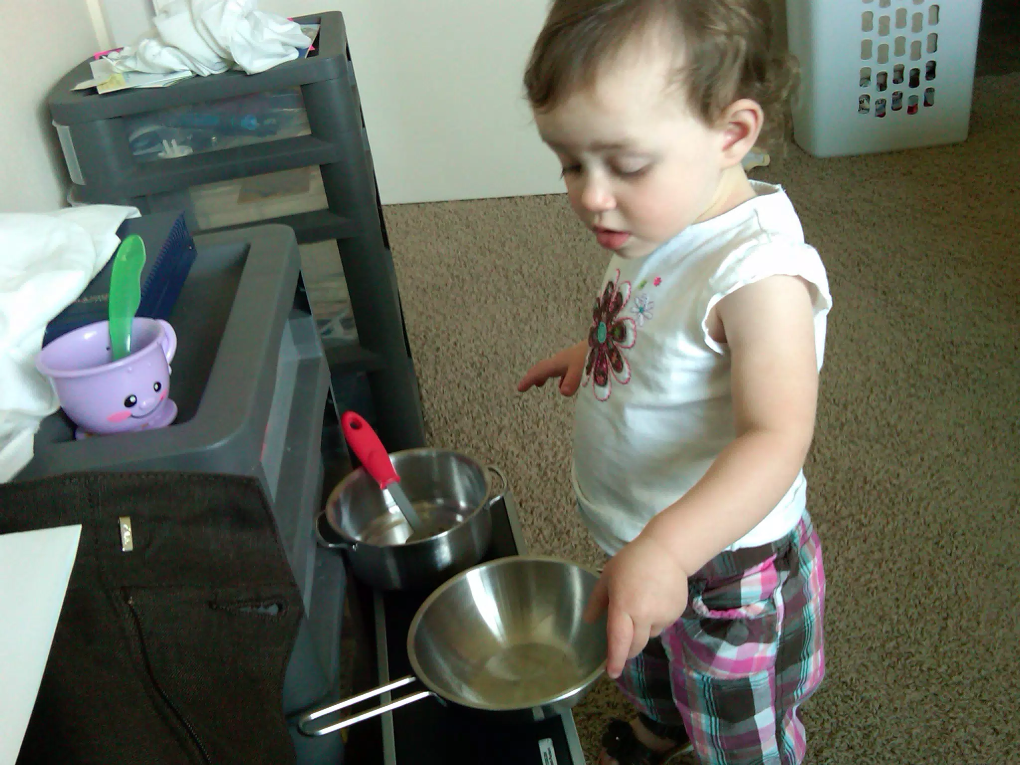Liesl Playing Cook