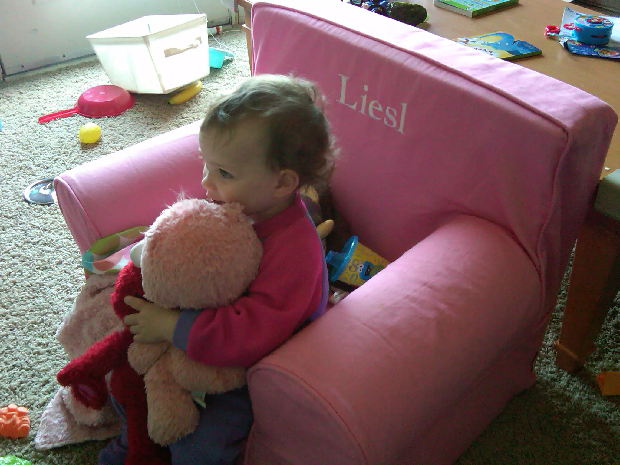 Liesl Watching Dora