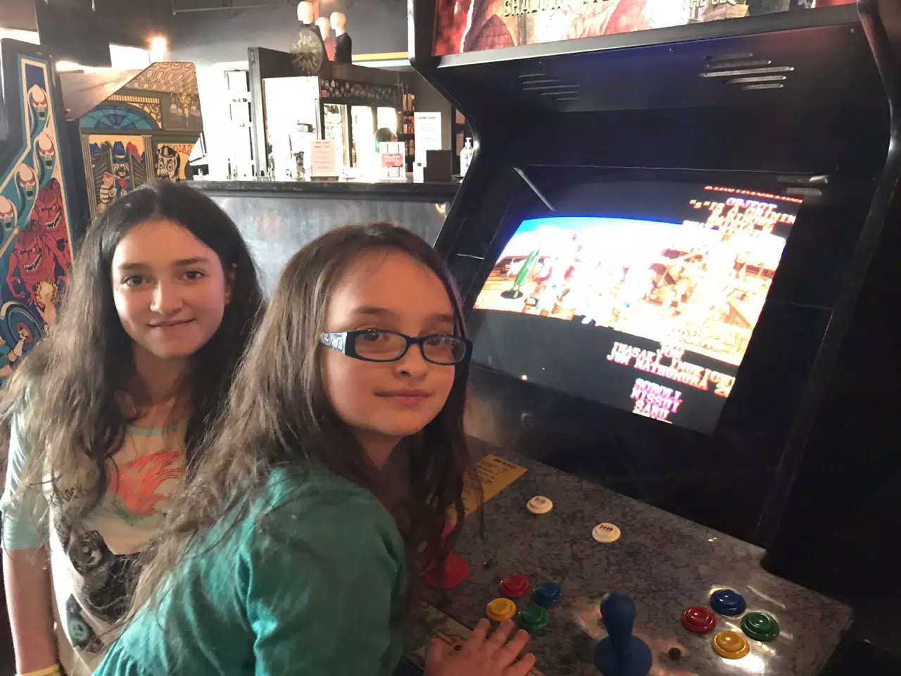 First Time at the Arcade