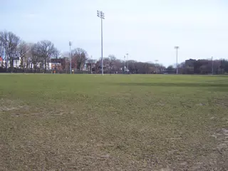Field in Branch Brook Park, Newark, New Jersey