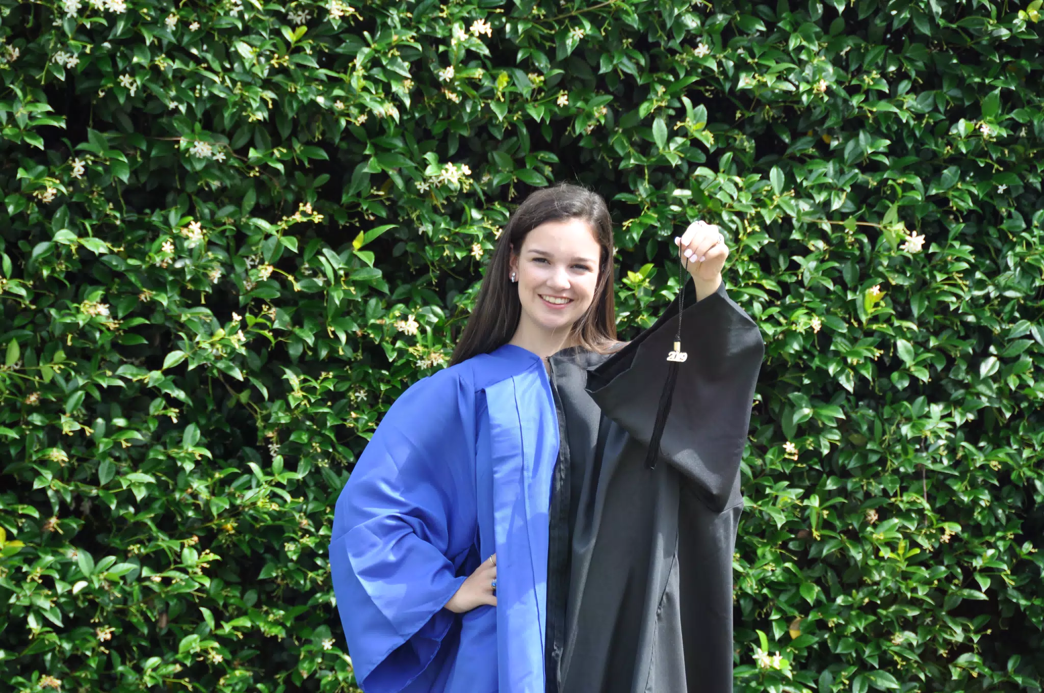 Emily with Graduation Tassle
