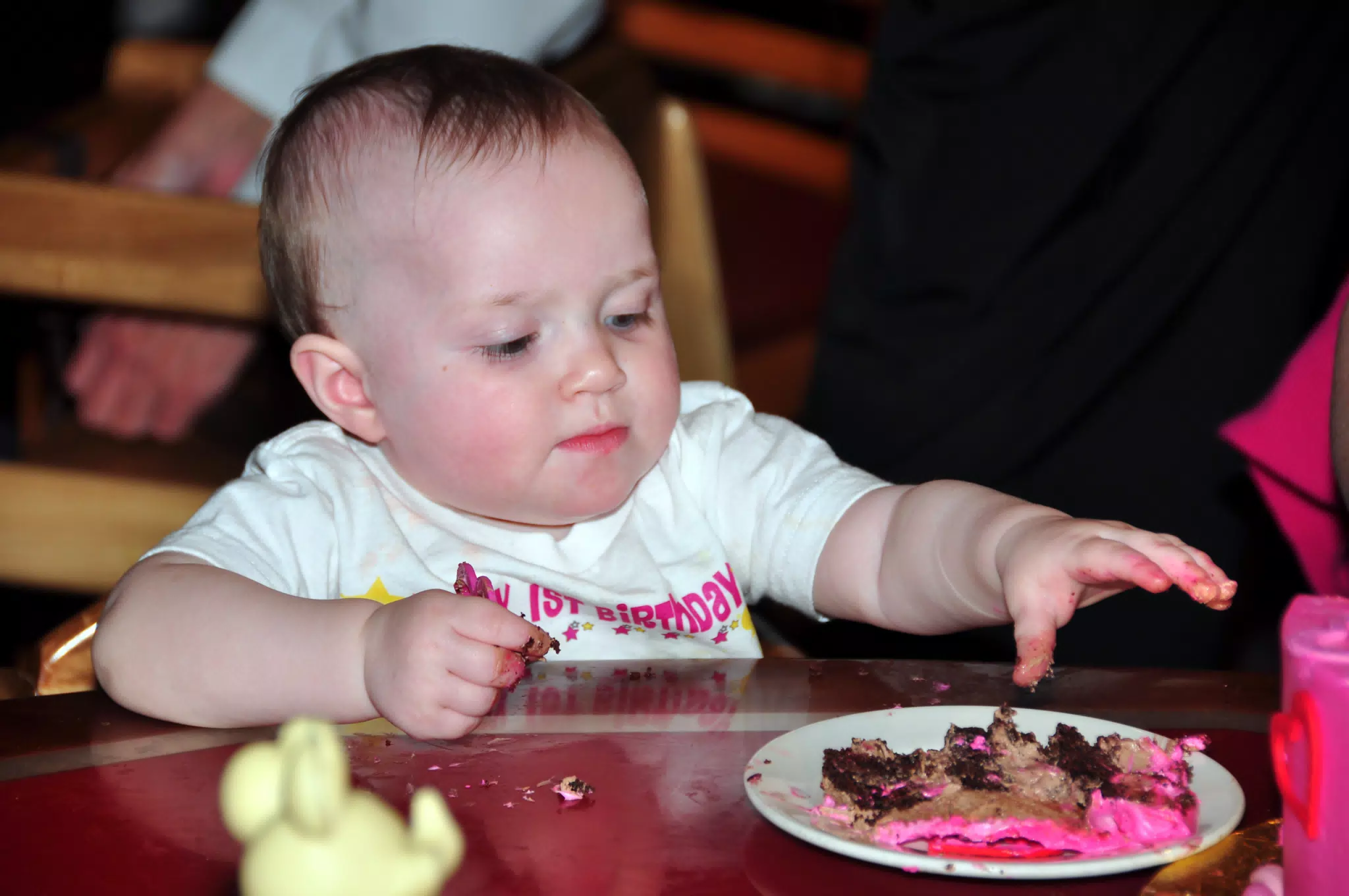 Liesl Eating Cake