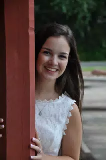 Model Leaning from Door Frame