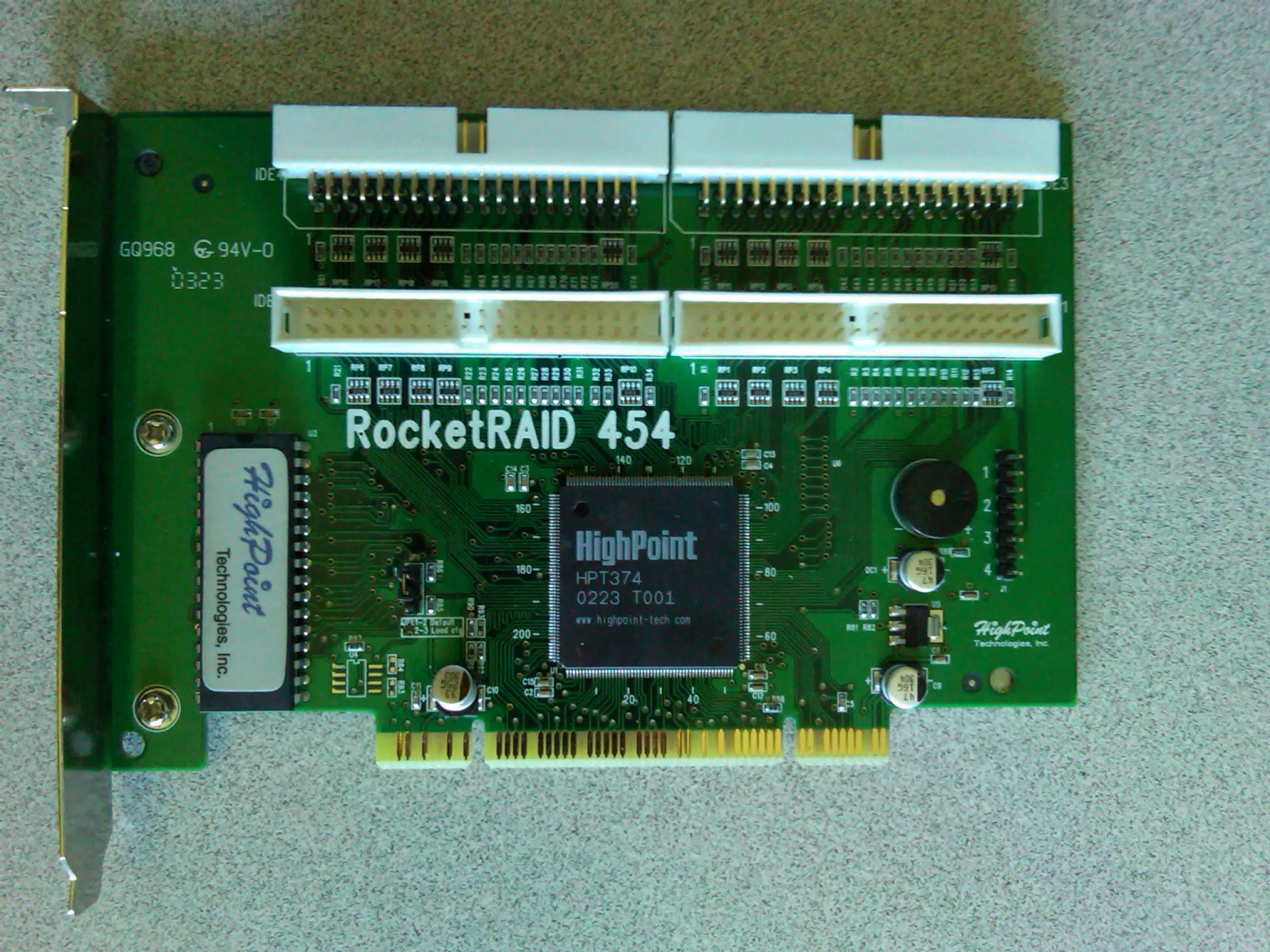 RocketRAID 454 PCI Card