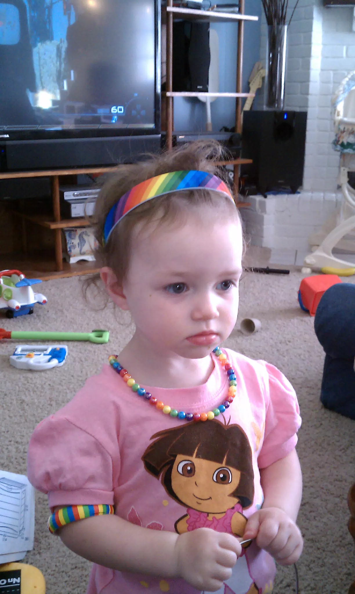 Liesl as Rainbow Bright