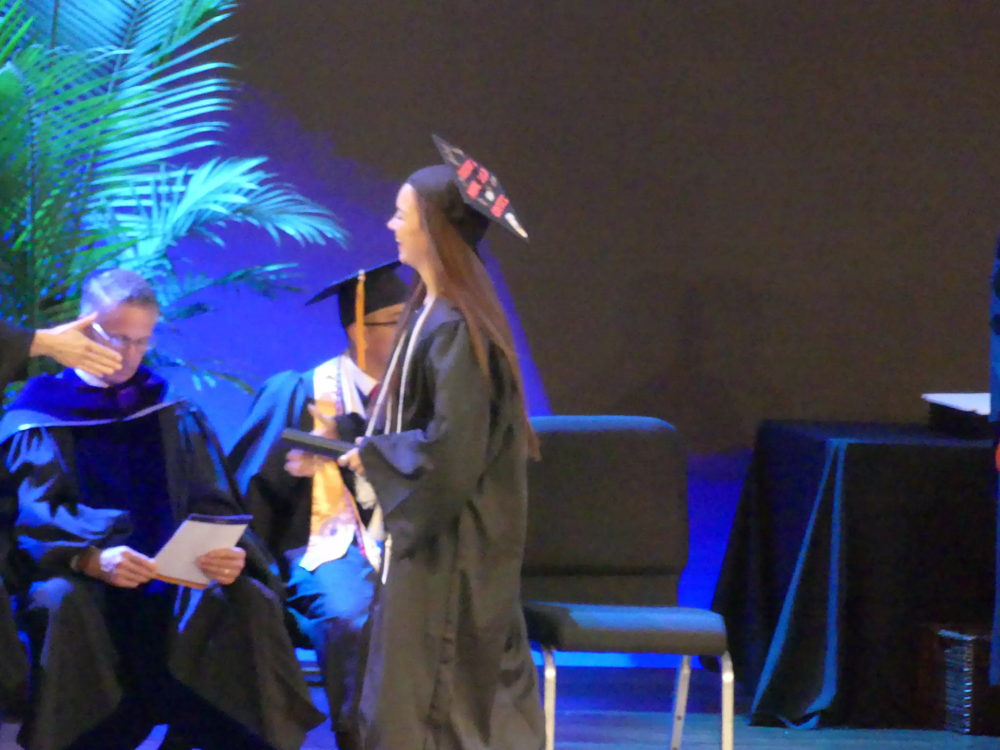 Emily Graduating from Community College