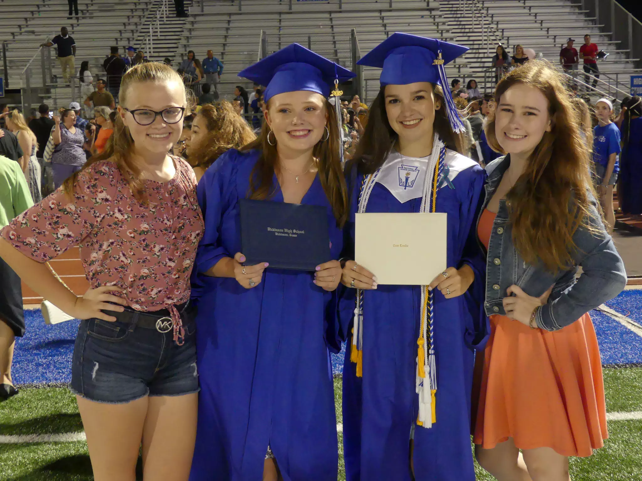 The Girls at Graduation