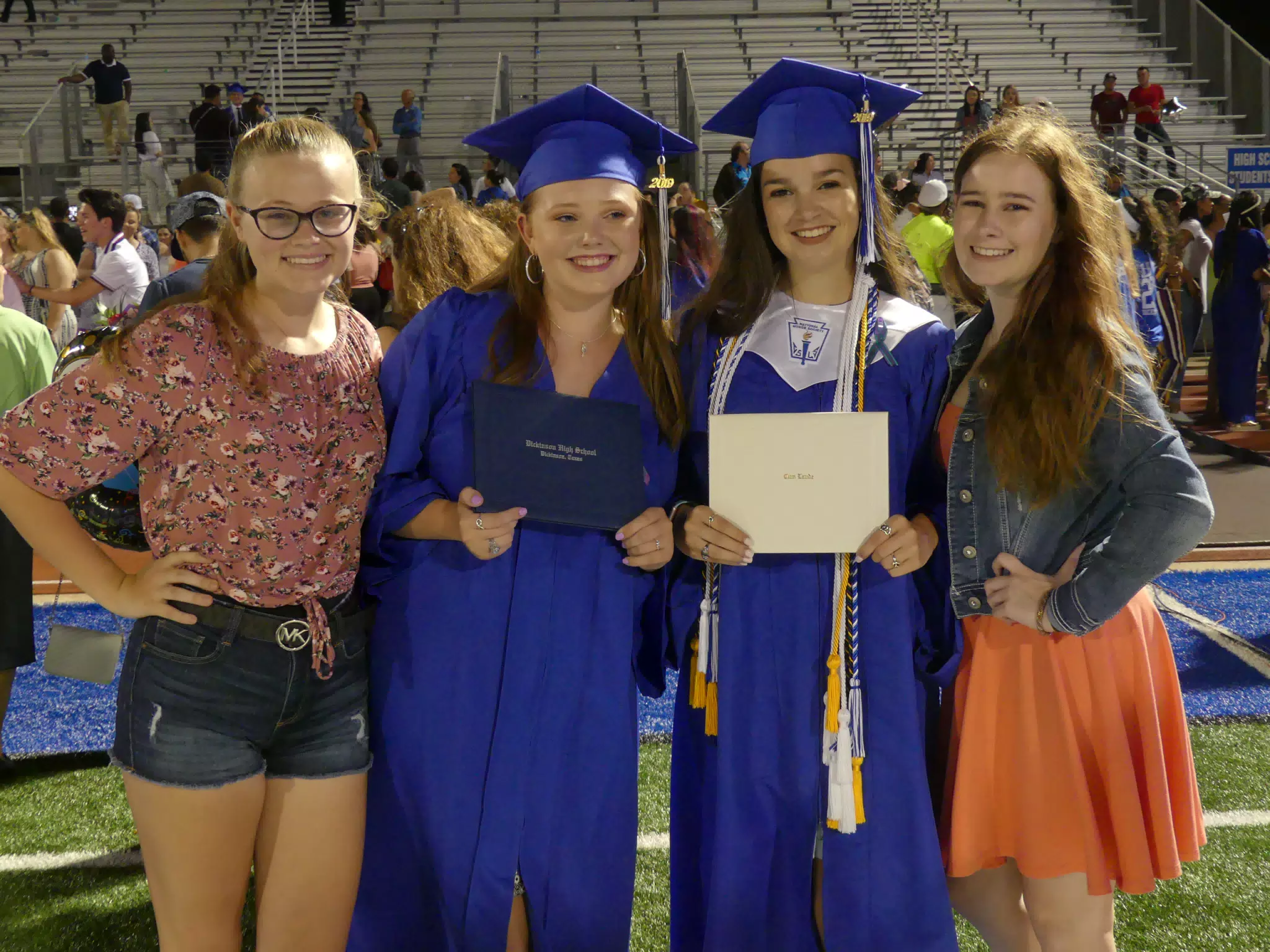 The Girls at Graduation