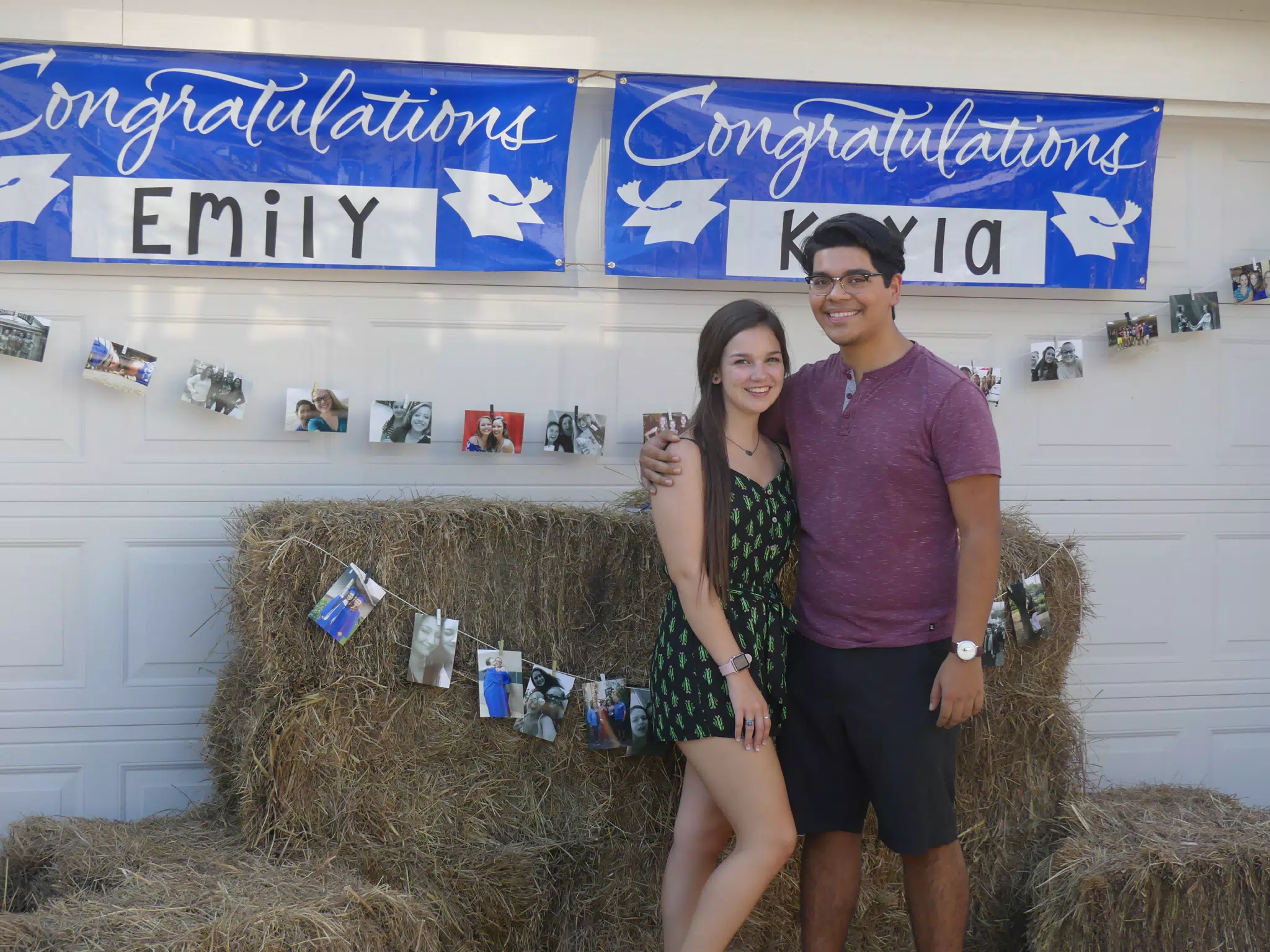 Emily and Omar at Party
