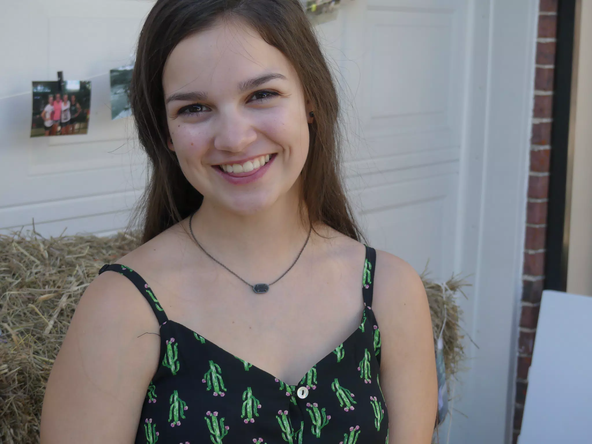 Emily in Cactus Dress