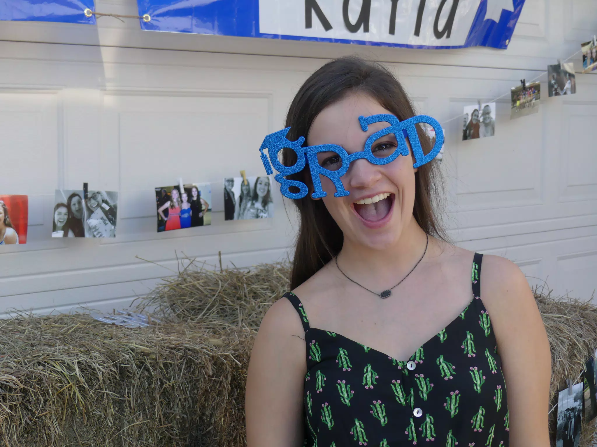 Emily with Grad Glasses