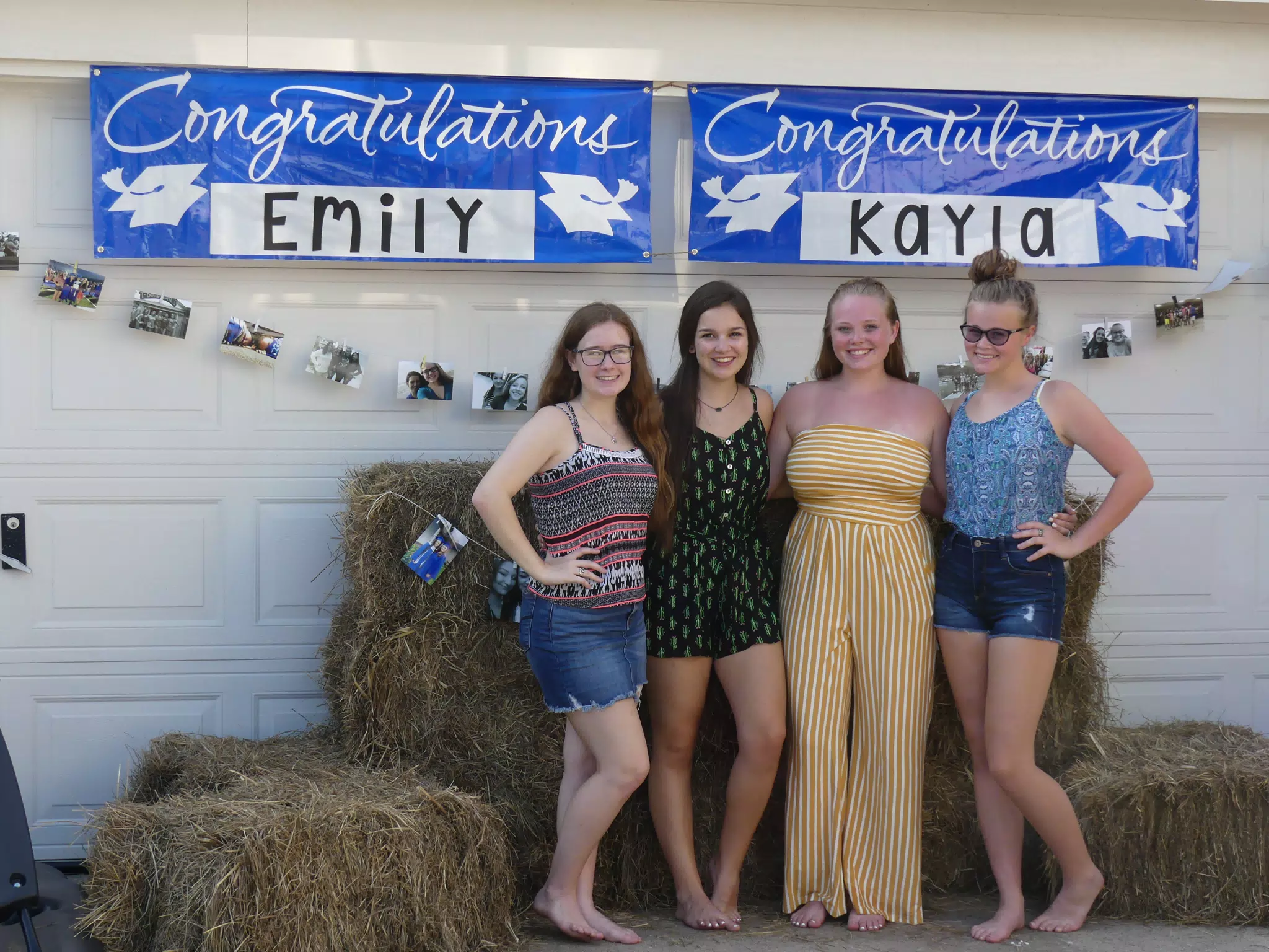 The Girls at Emily's Graduation