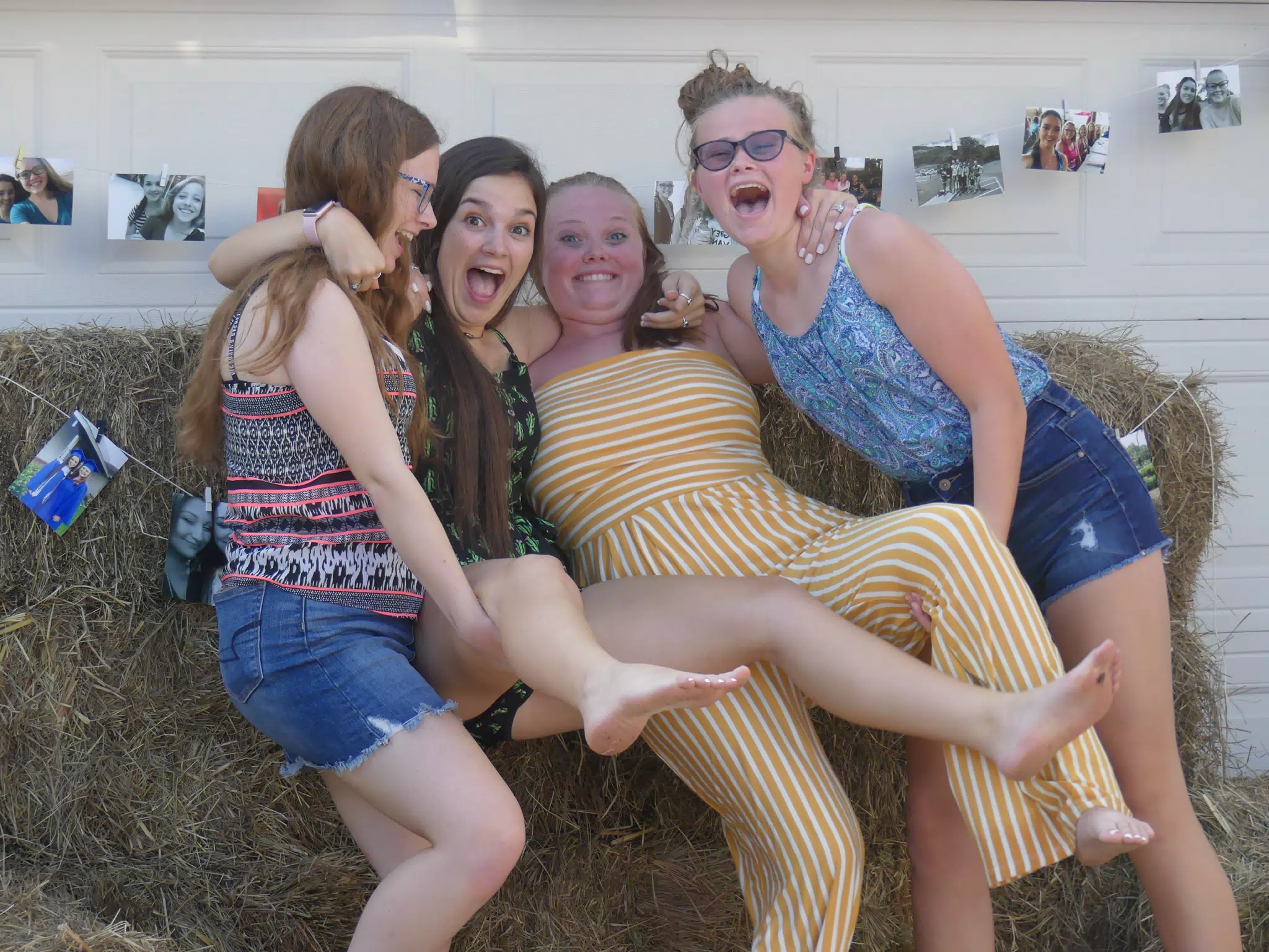 The Girls at Emily's Graduation