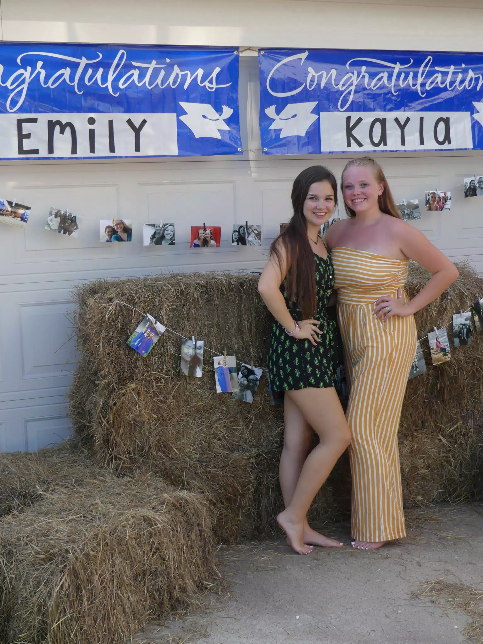Teen Girls at High School Graduation Party