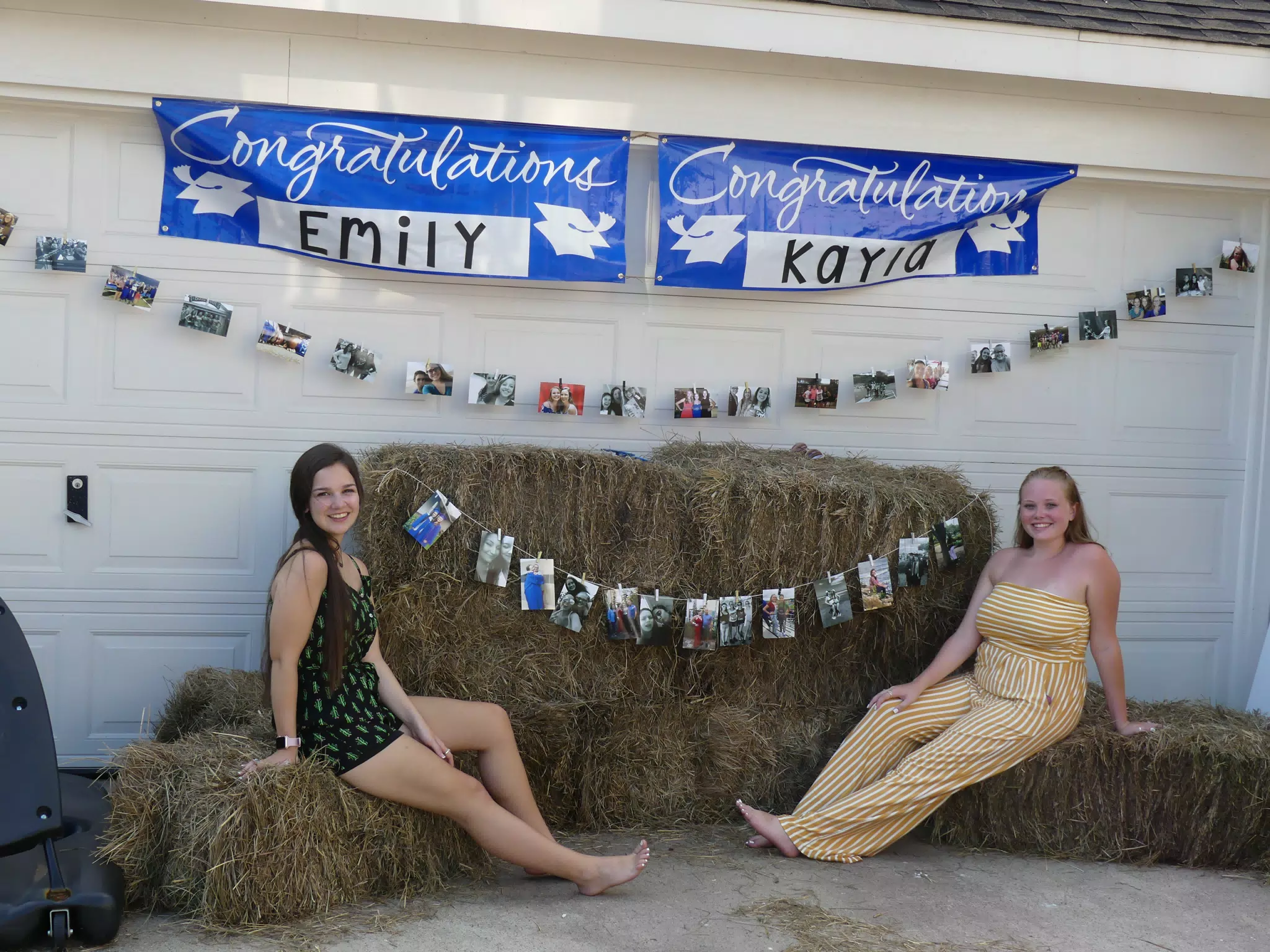 Graduation Girls with Bare Feet