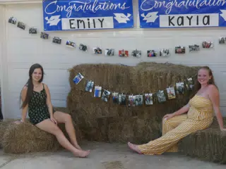 Emily & Kayla at Party