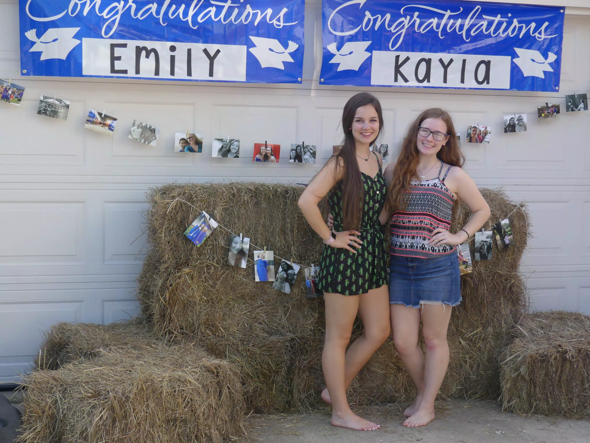 Sisters at Graduation Party