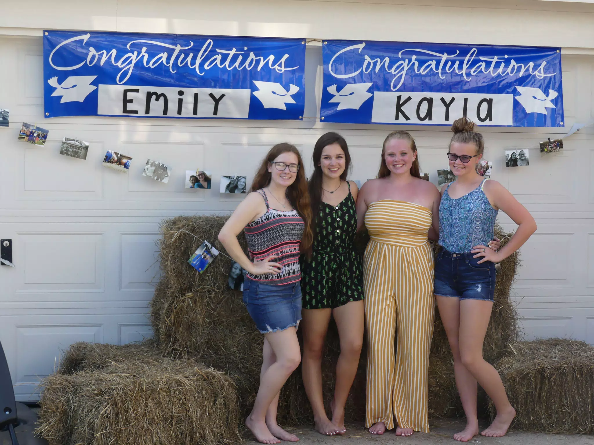 The Girls at Emily & Kayla's Graduation Party