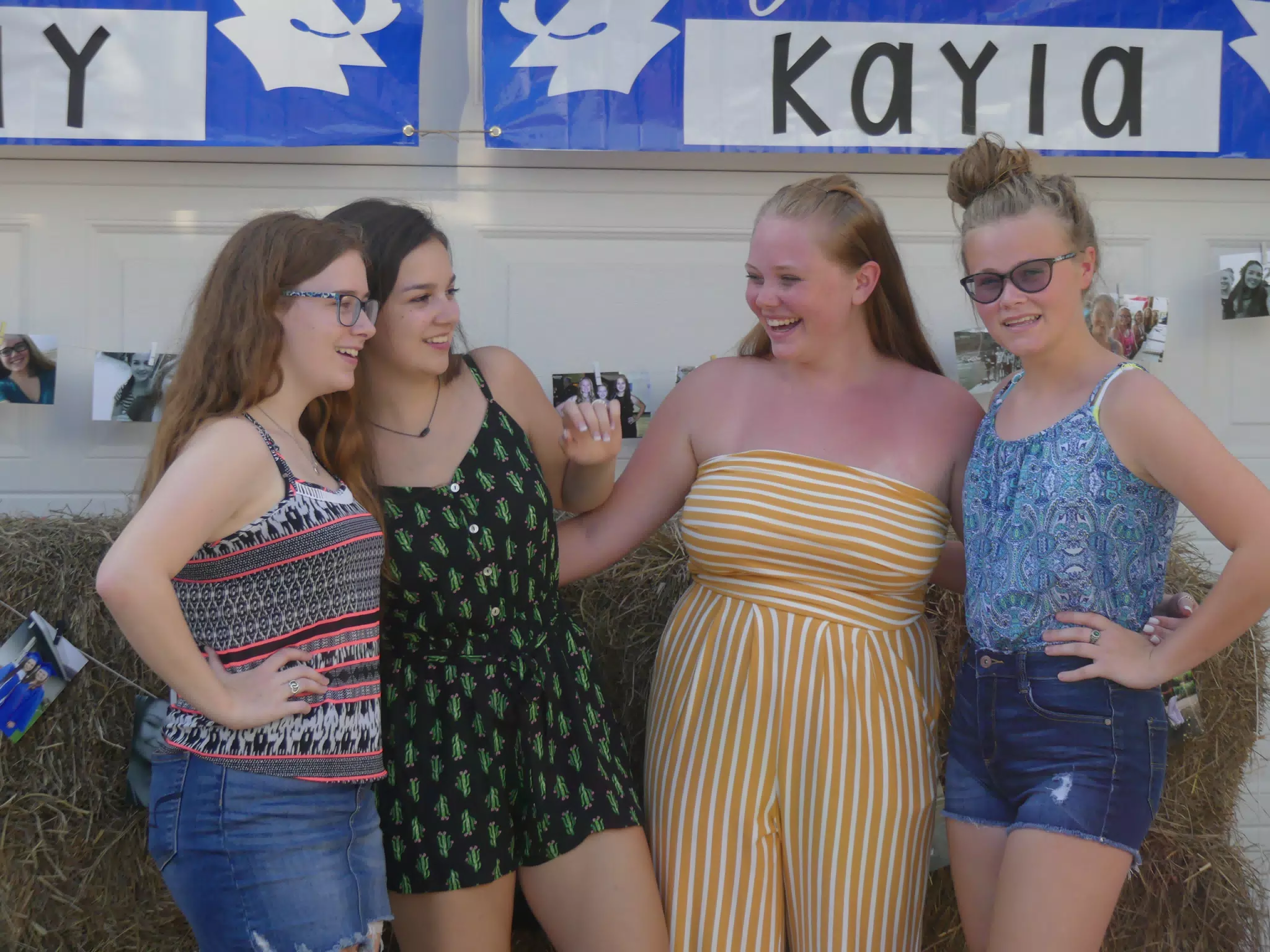 Teen Girls at Graduation Party