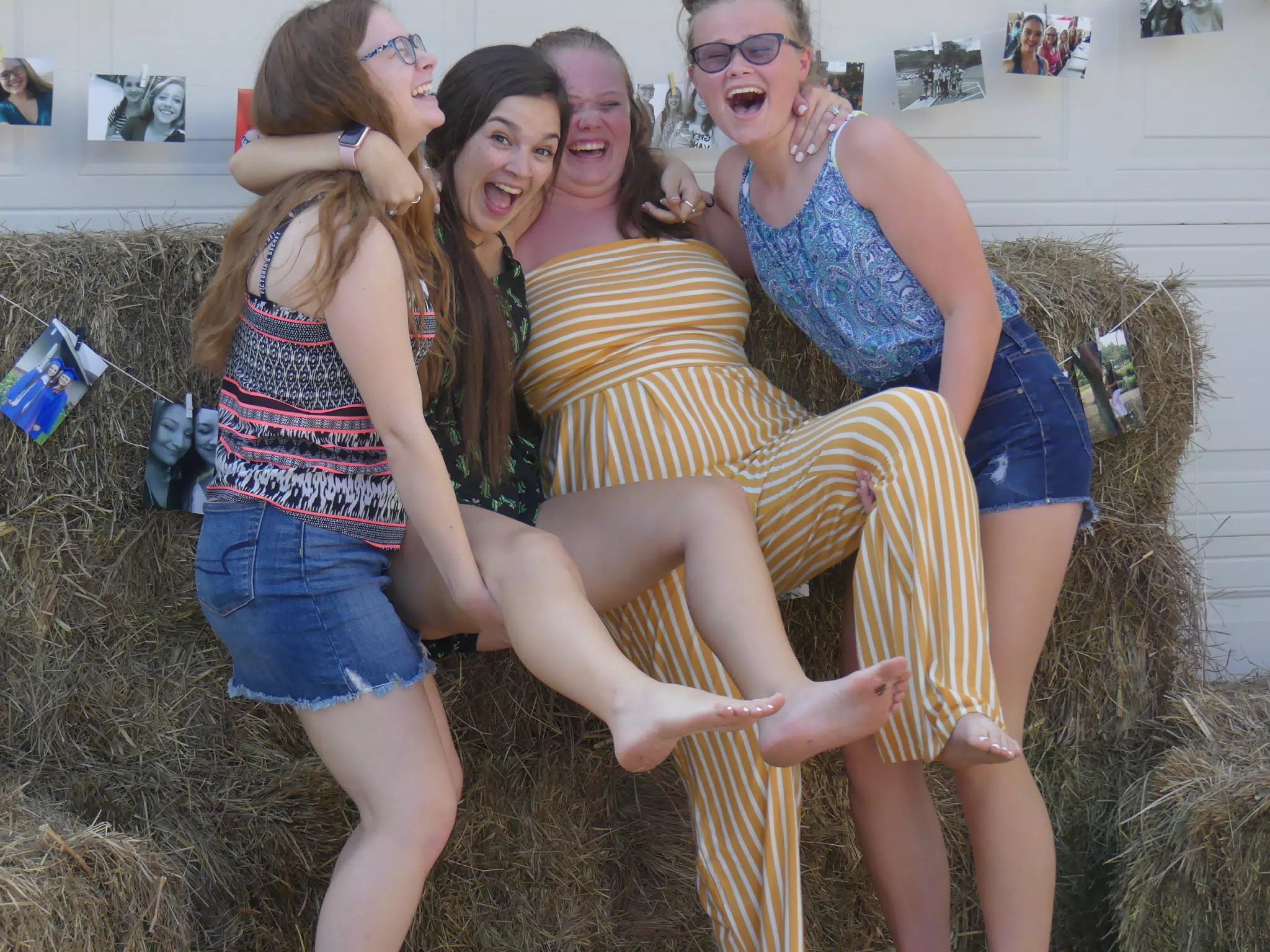 The Girls at Emily's Graduation