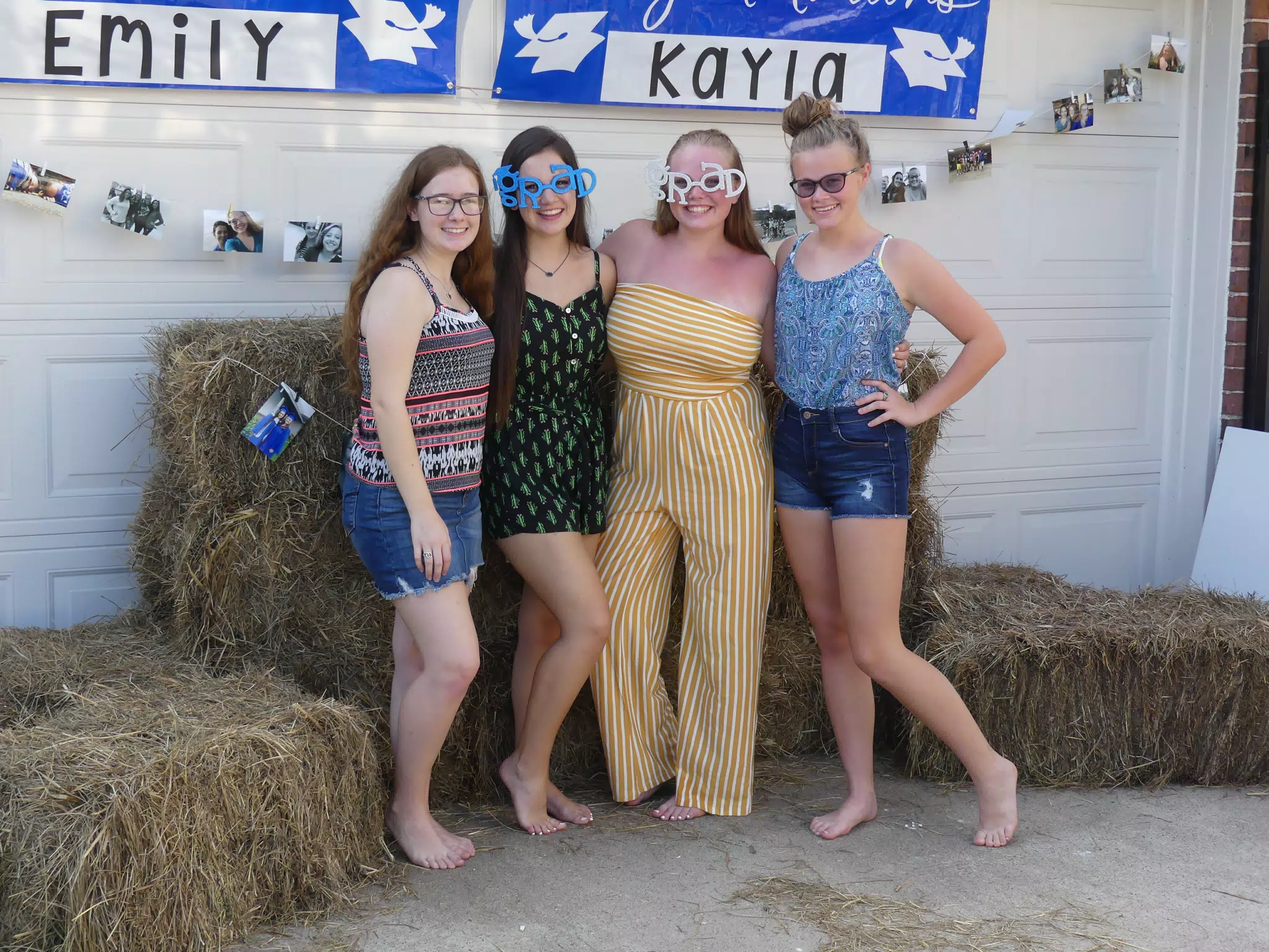 The Girls at Emily's Graduation