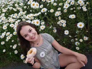 Donuts and Flowers