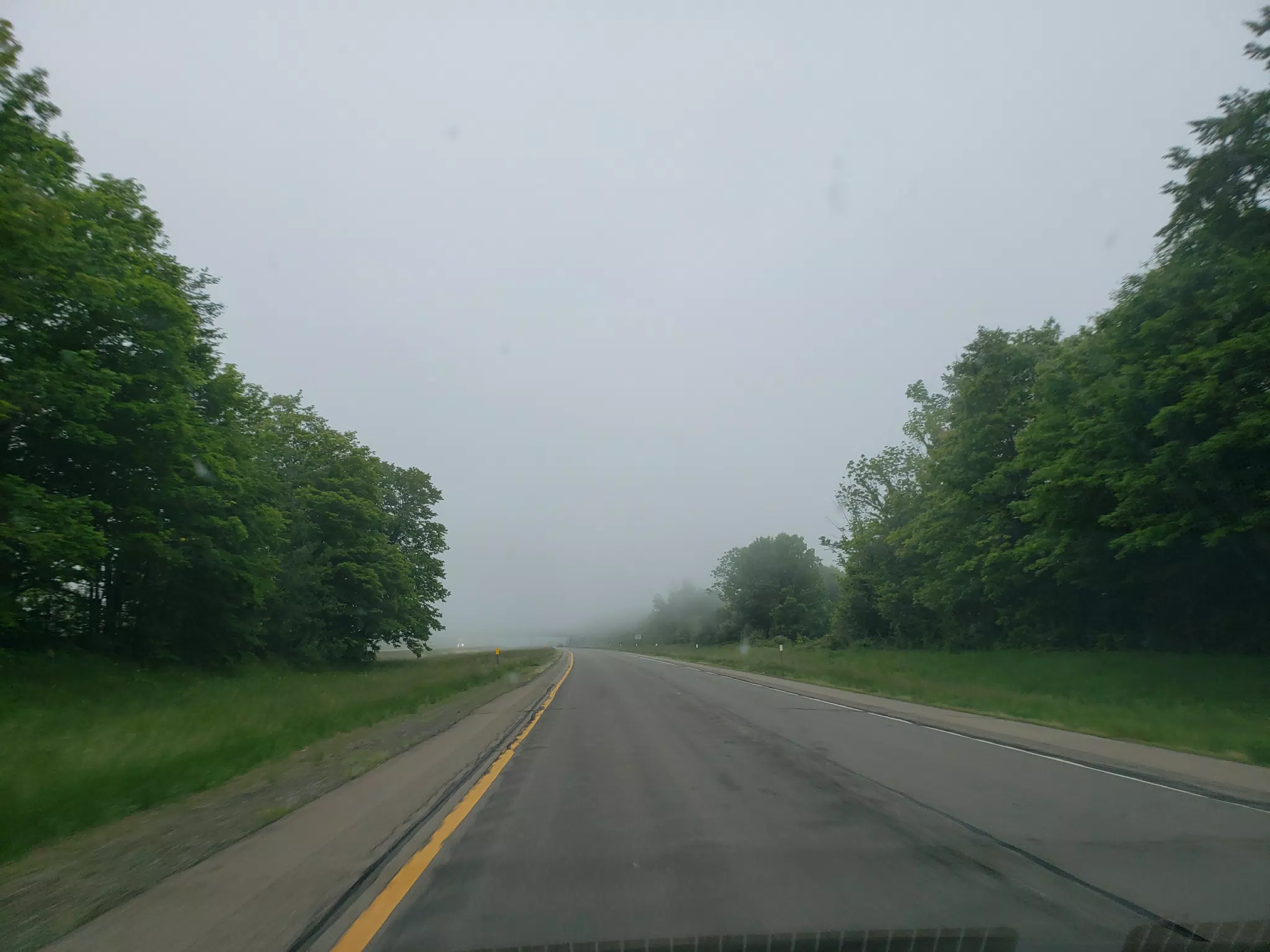 Fog in Western NY