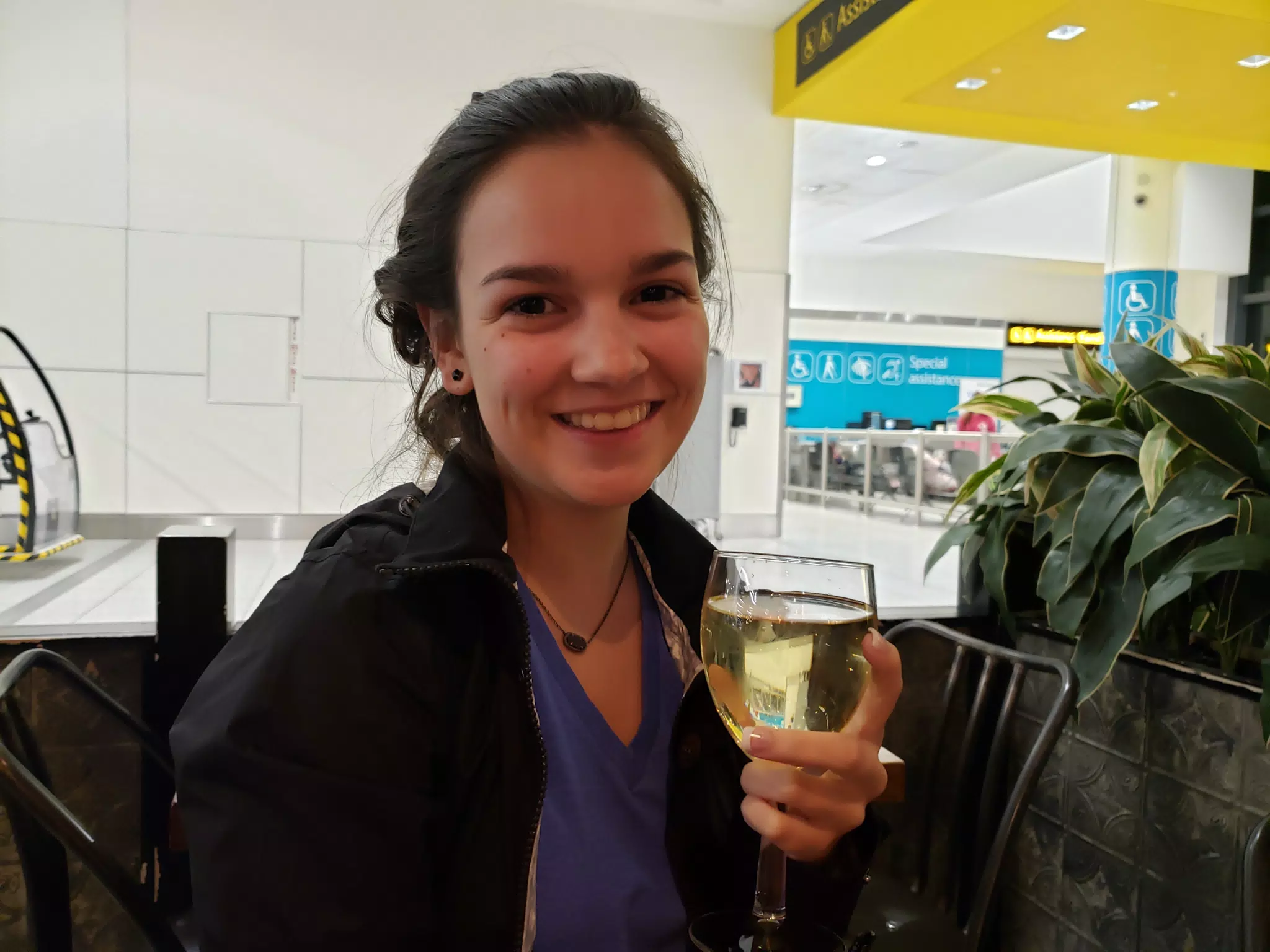 Emily Grice with First Wine in Europe