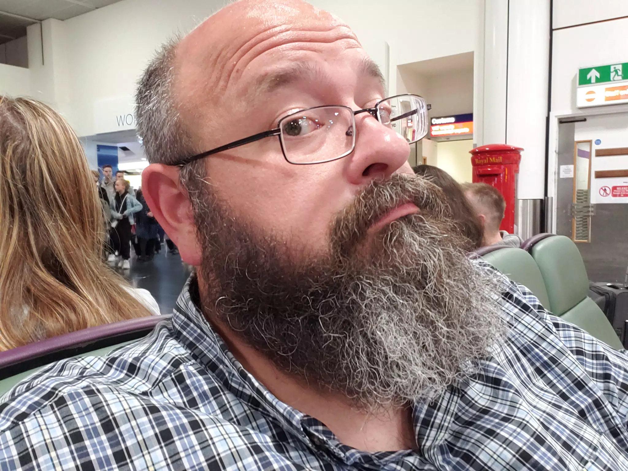 Waiting for My Flight in London