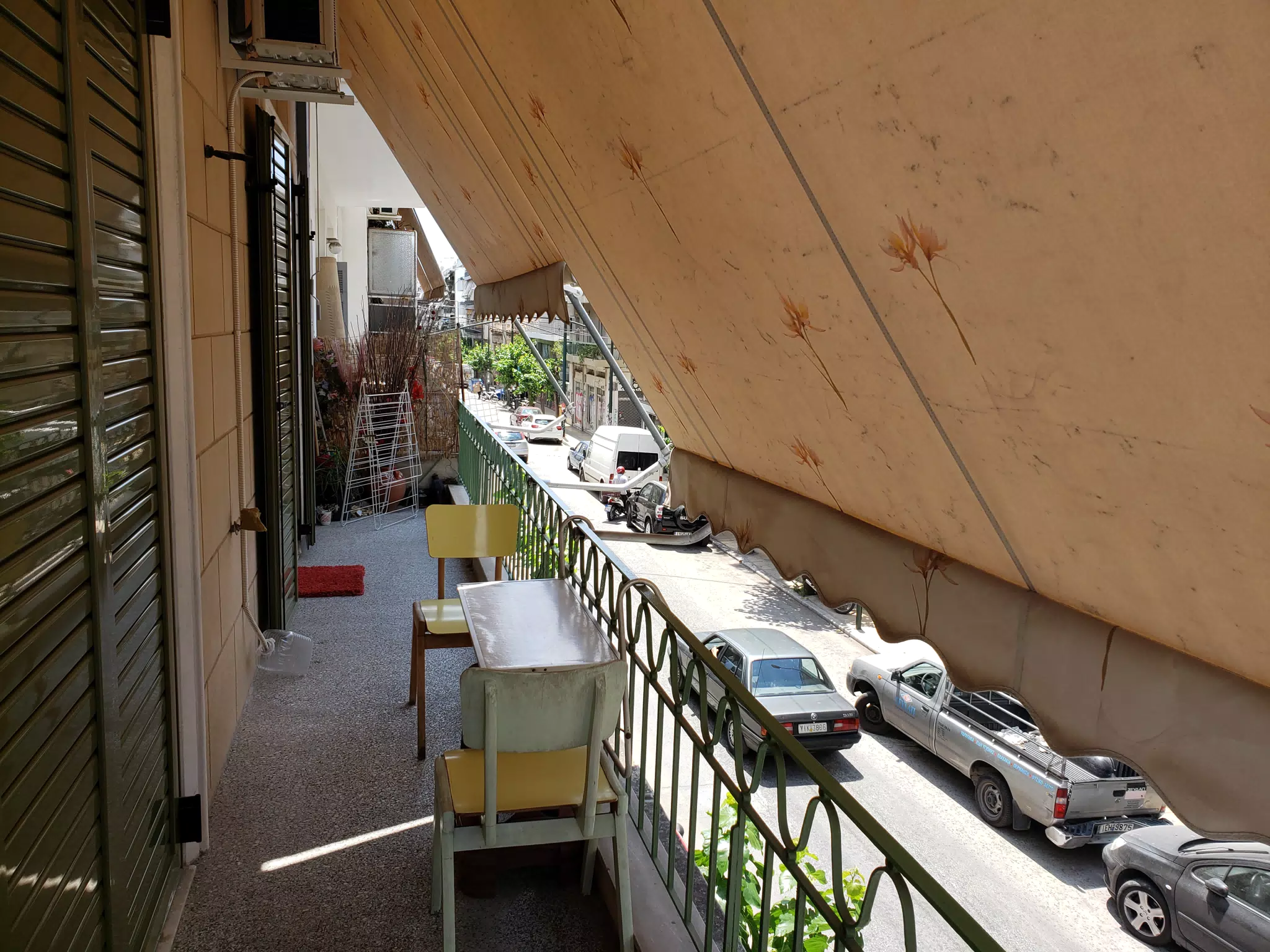 Our Balcony in Athens