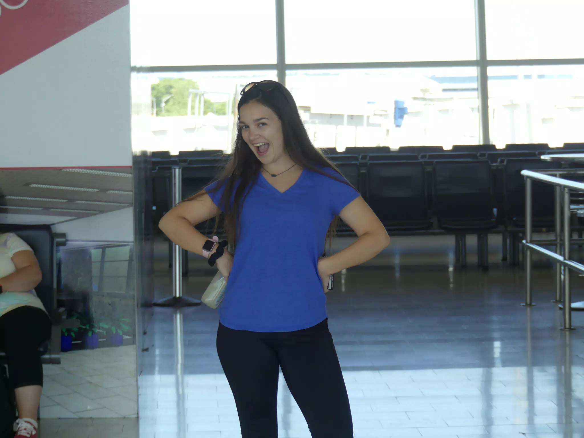 Emily at JFK