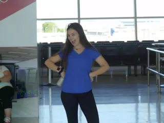 Emily at JFK