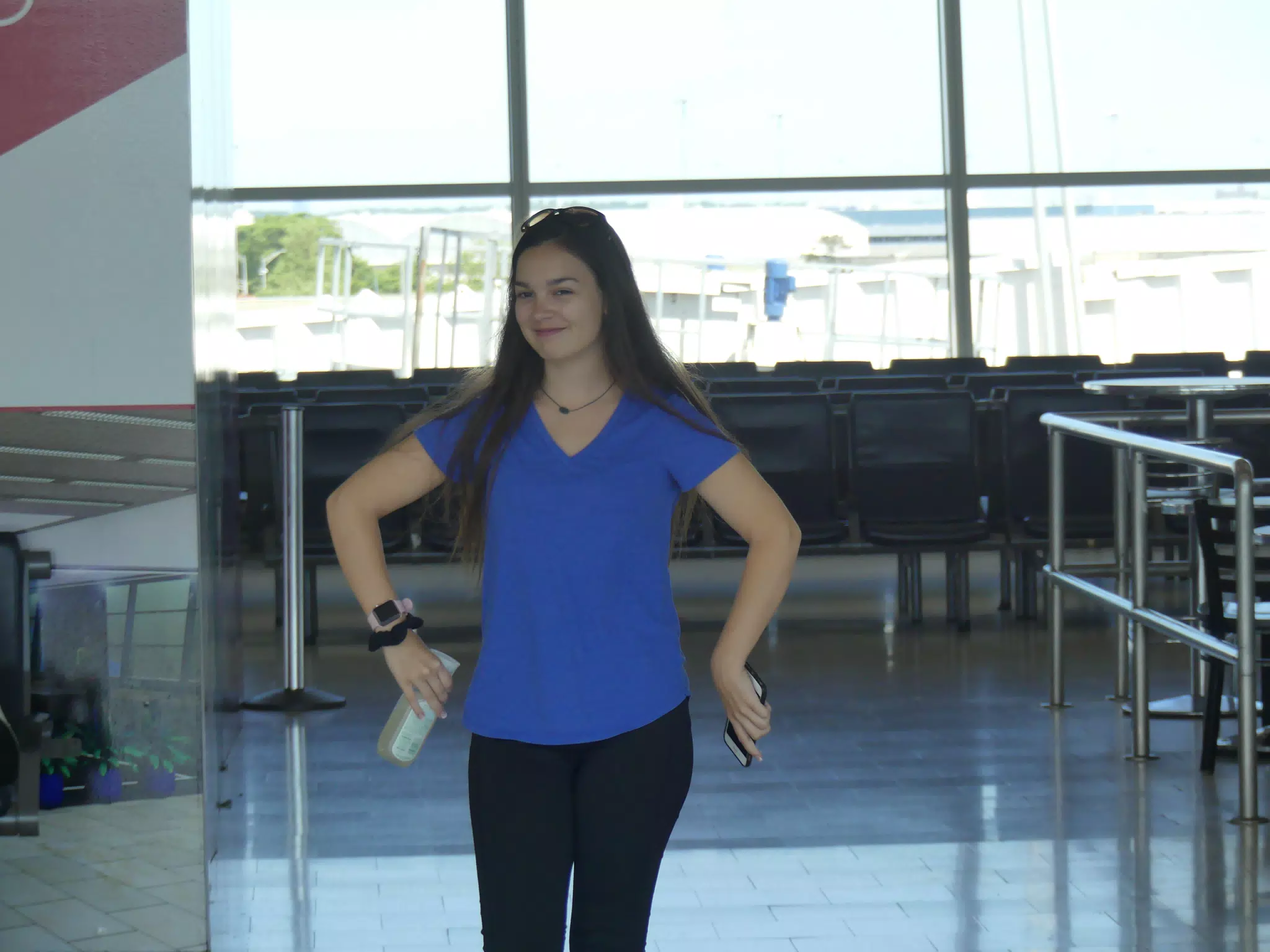 Emily at JFK