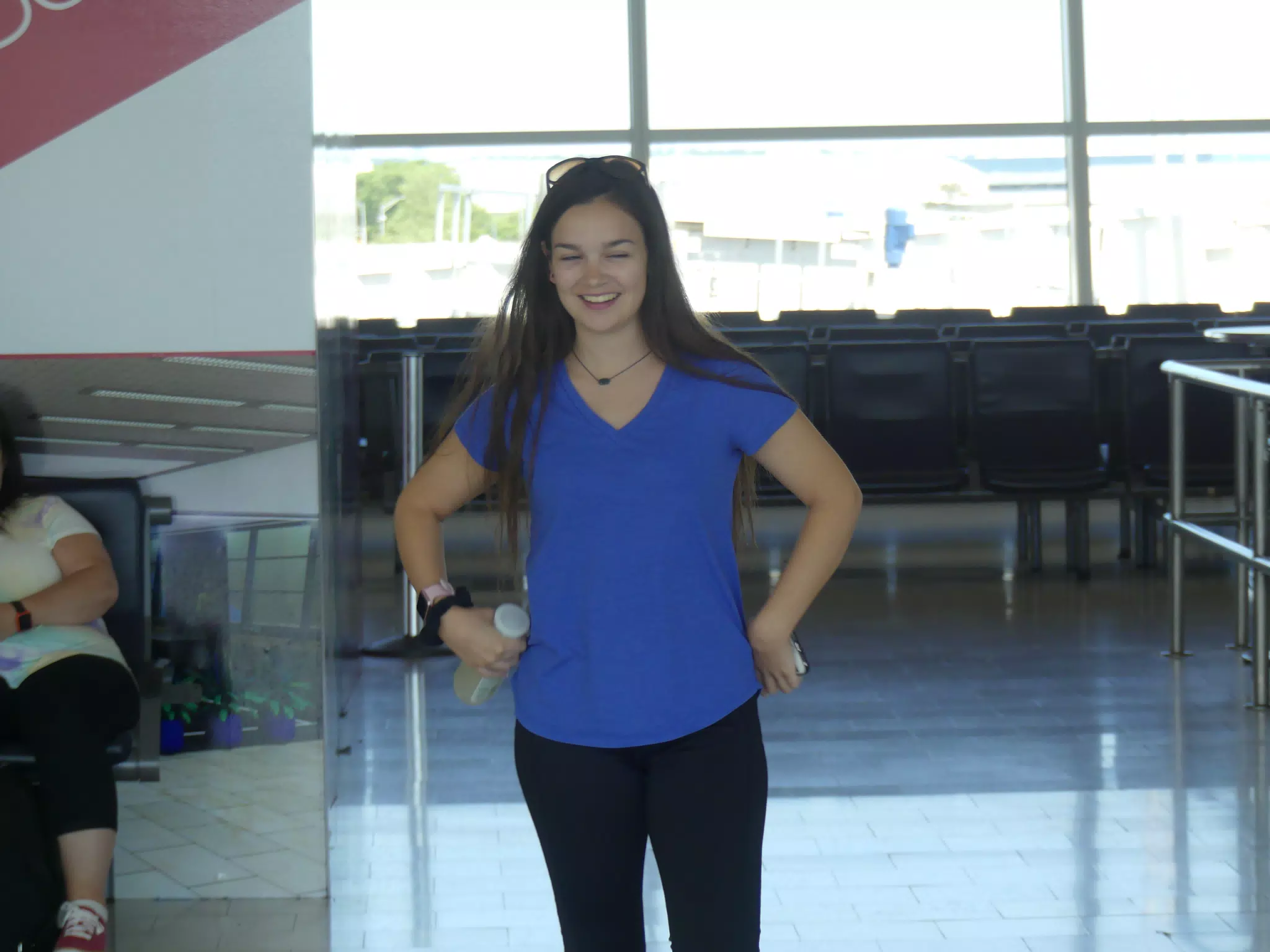 Emily at JFK