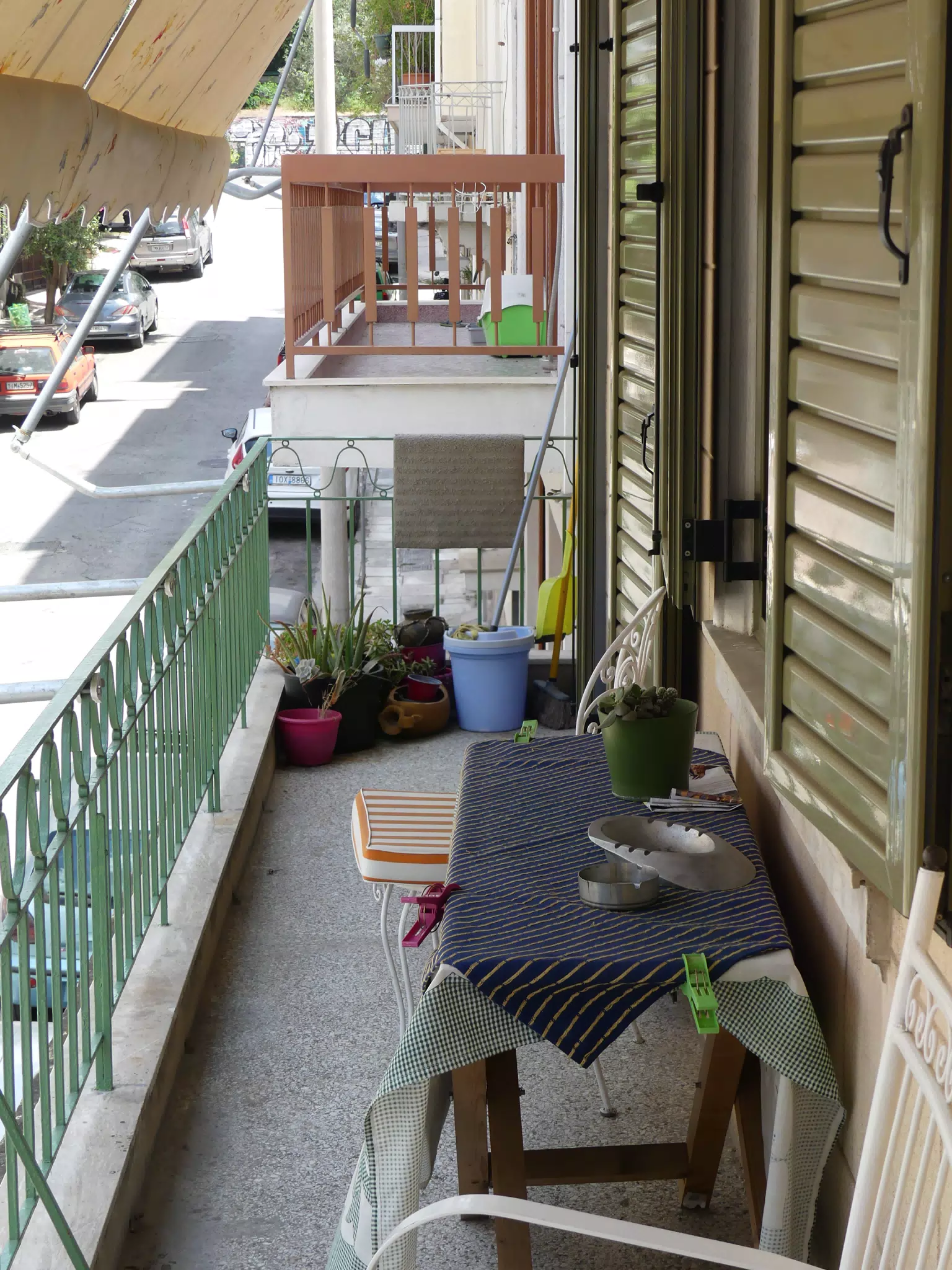 Our Balcony in Athens