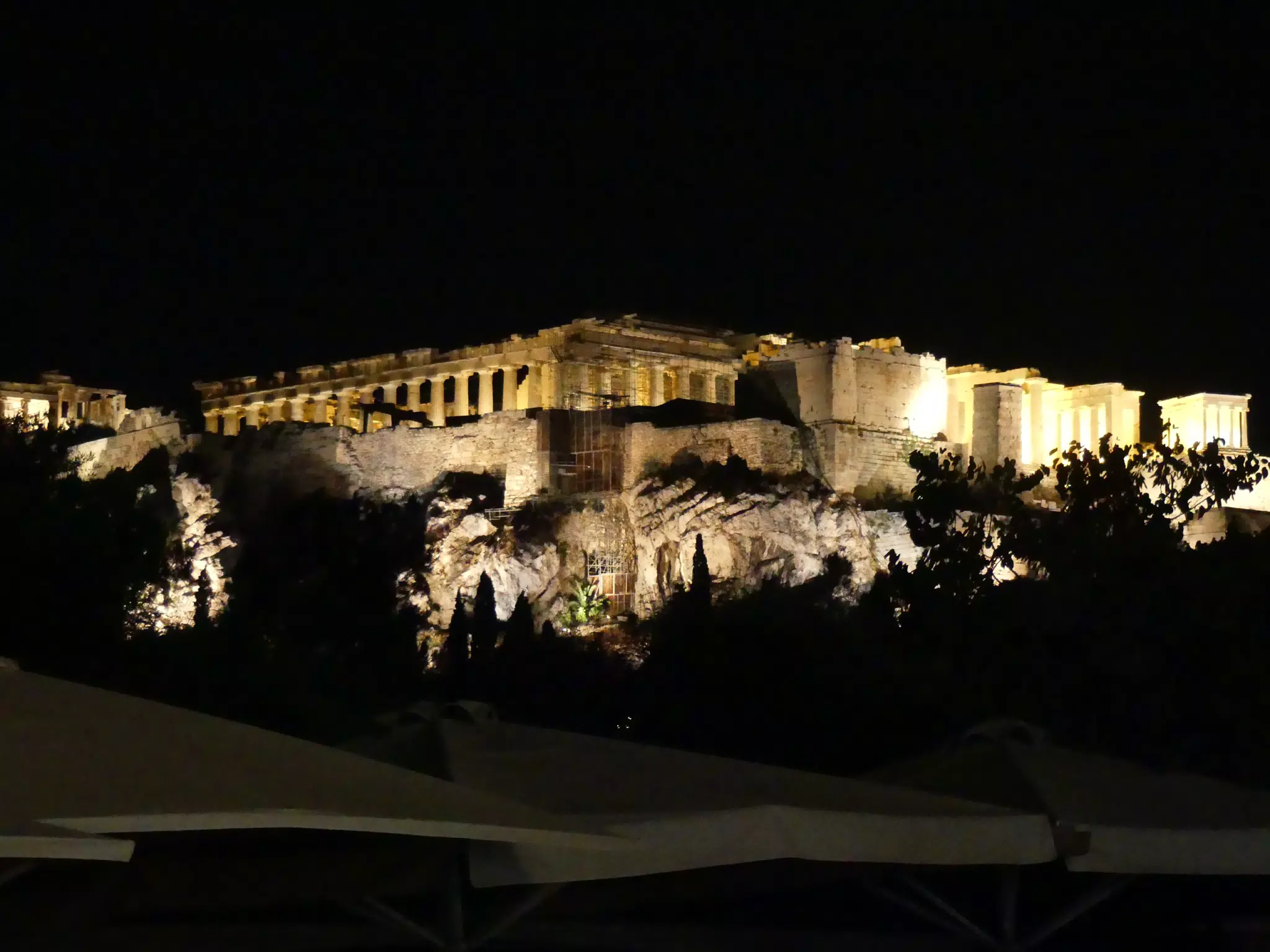 Parthenon at Night