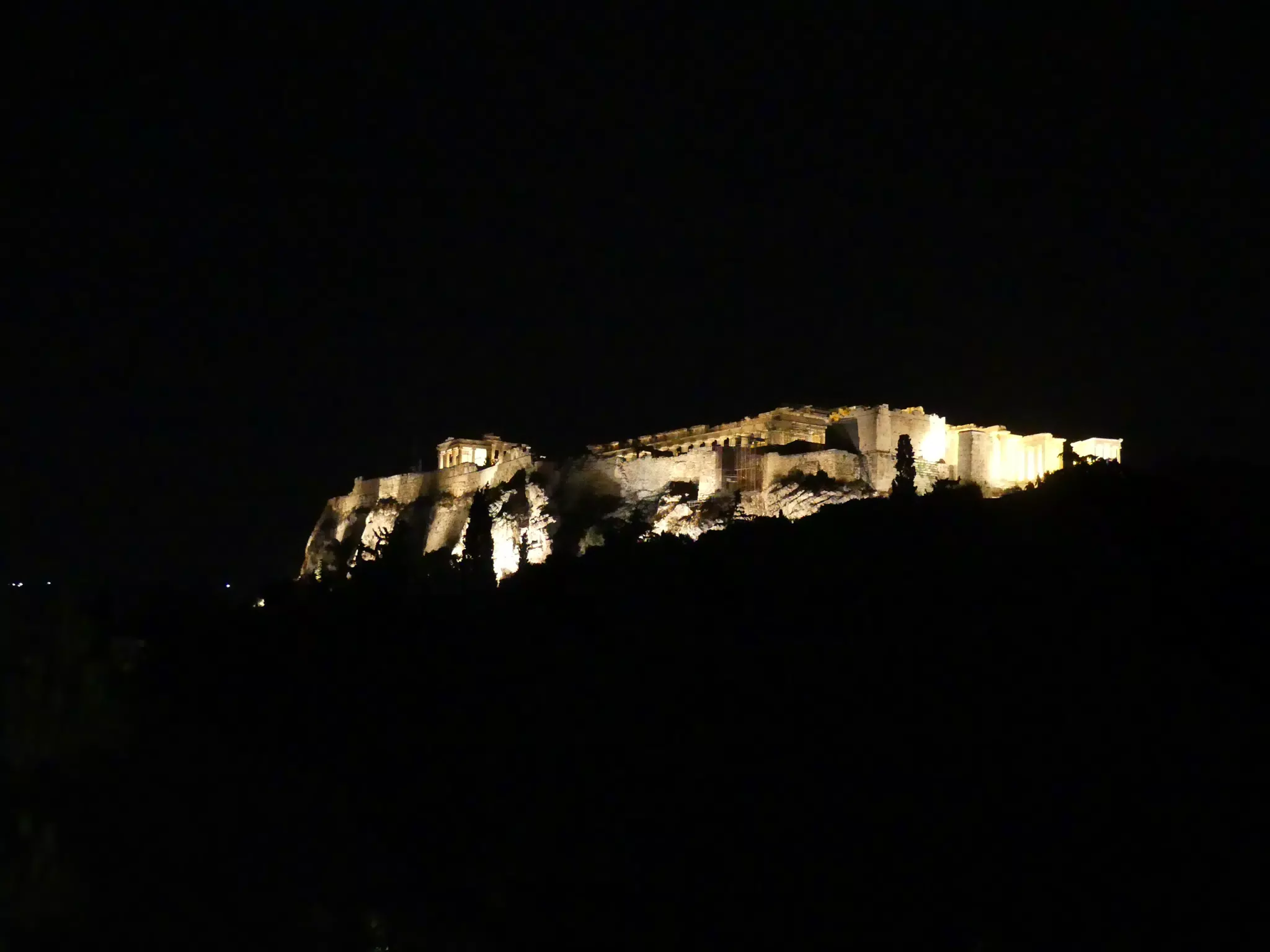 Parthenon at Night
