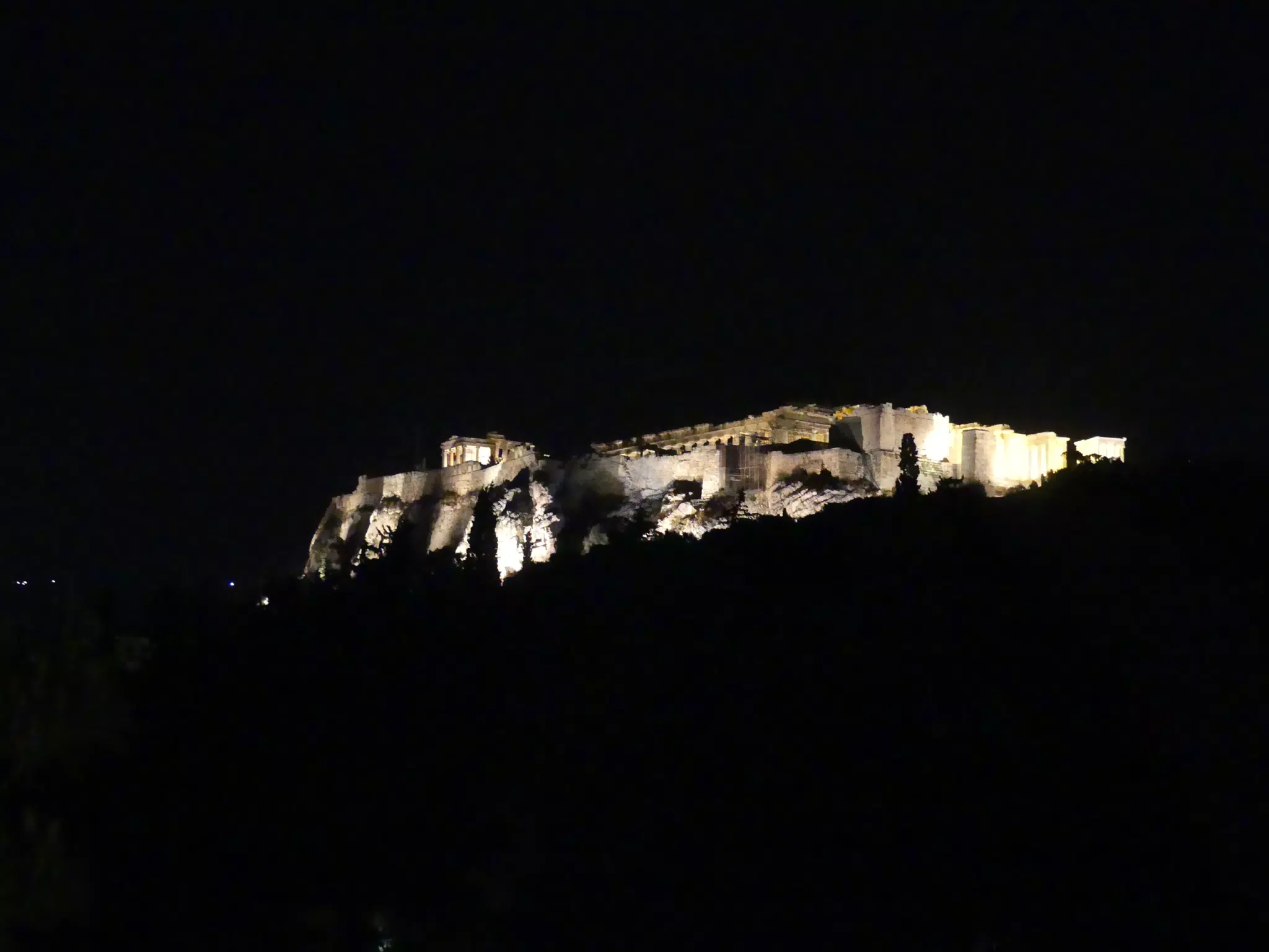 Parthenon at Night
