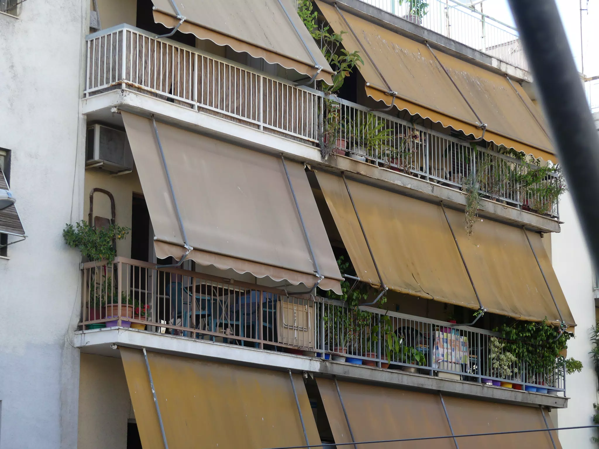 Balconies in Athens