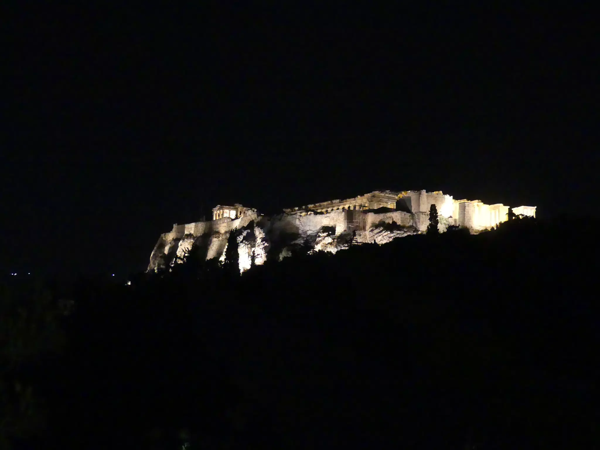 Parthenon at Night