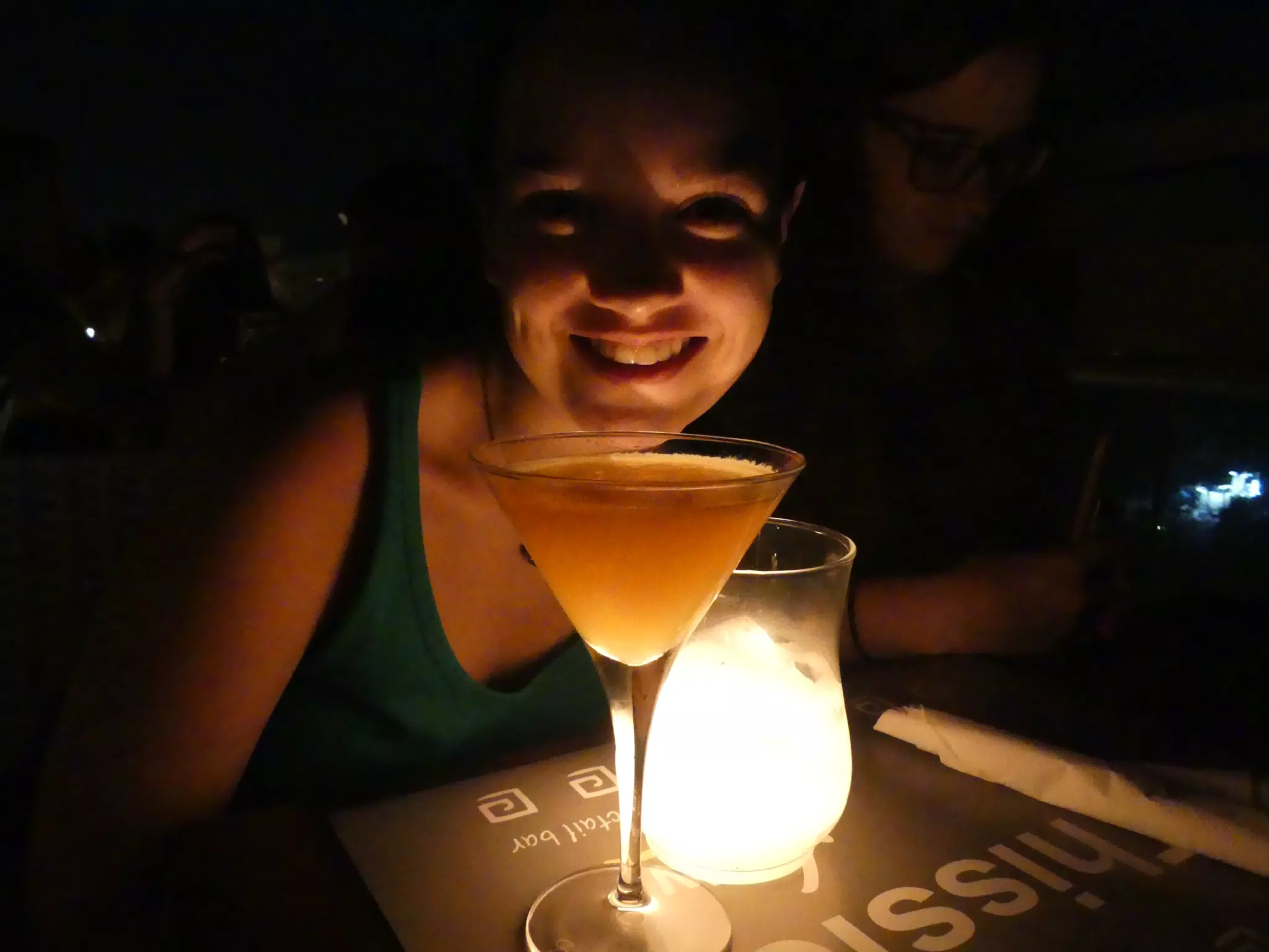 Emily with Her First Cocktail