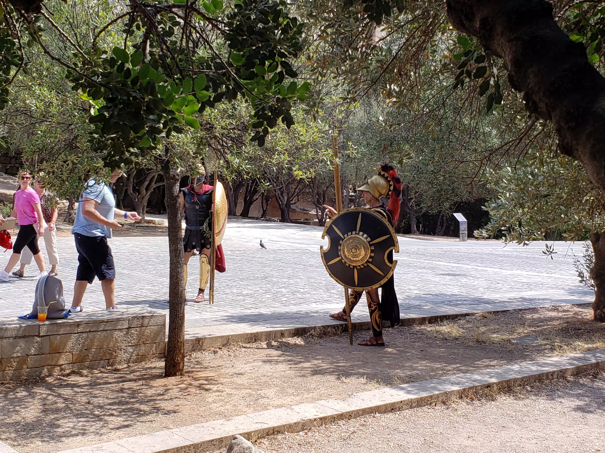 Dressed Up Soldiers in Athens