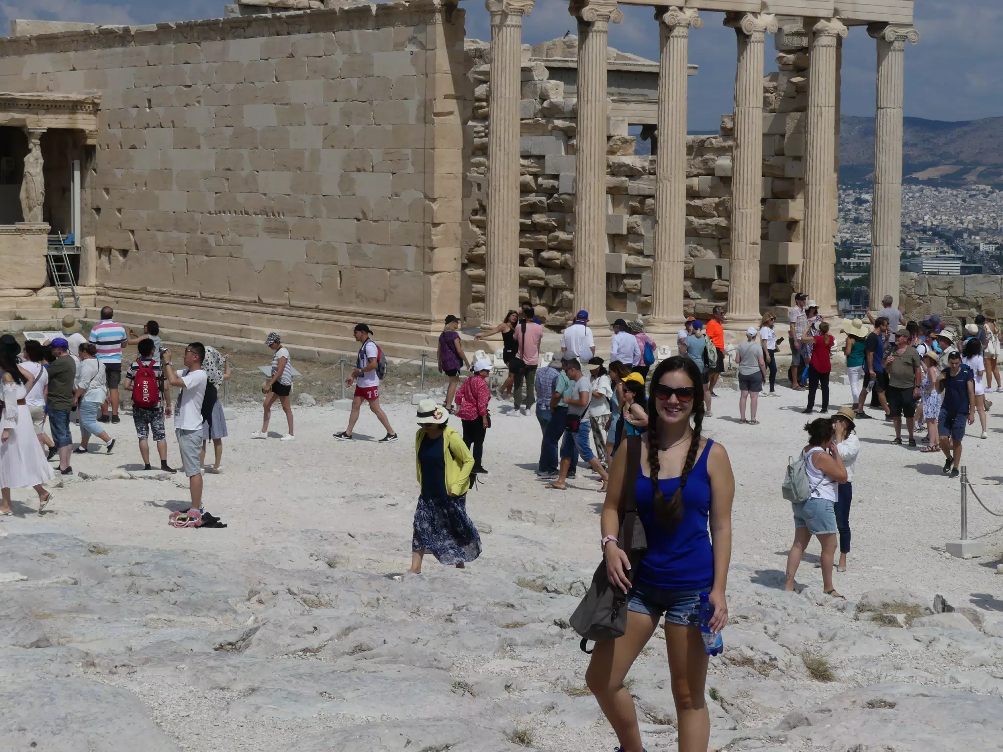 Teen on the Acropolis