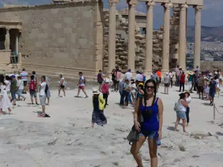 Teen on the Acropolis