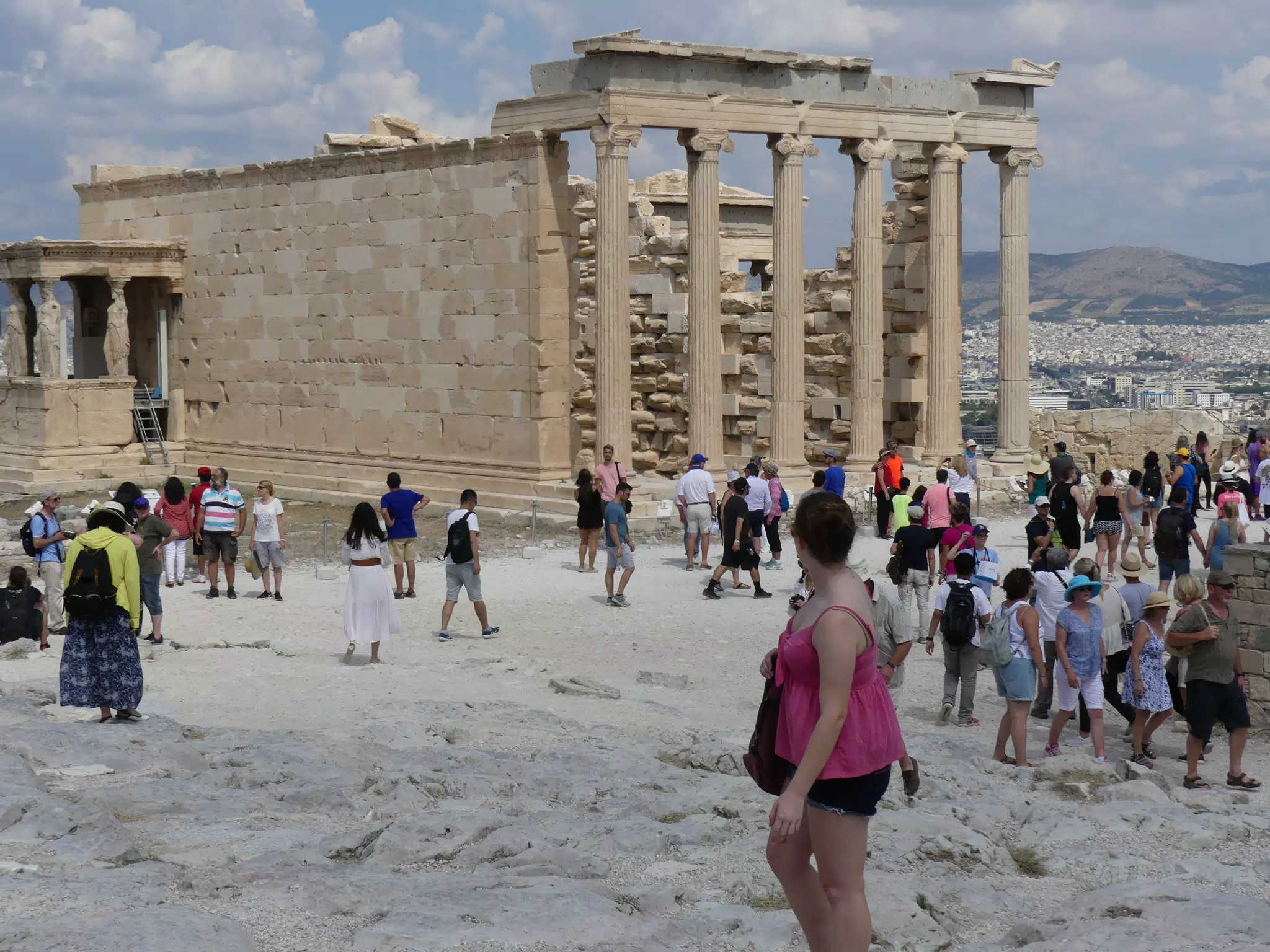 Teen at the Acropolis