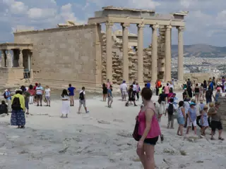 Teen at the Acropolis