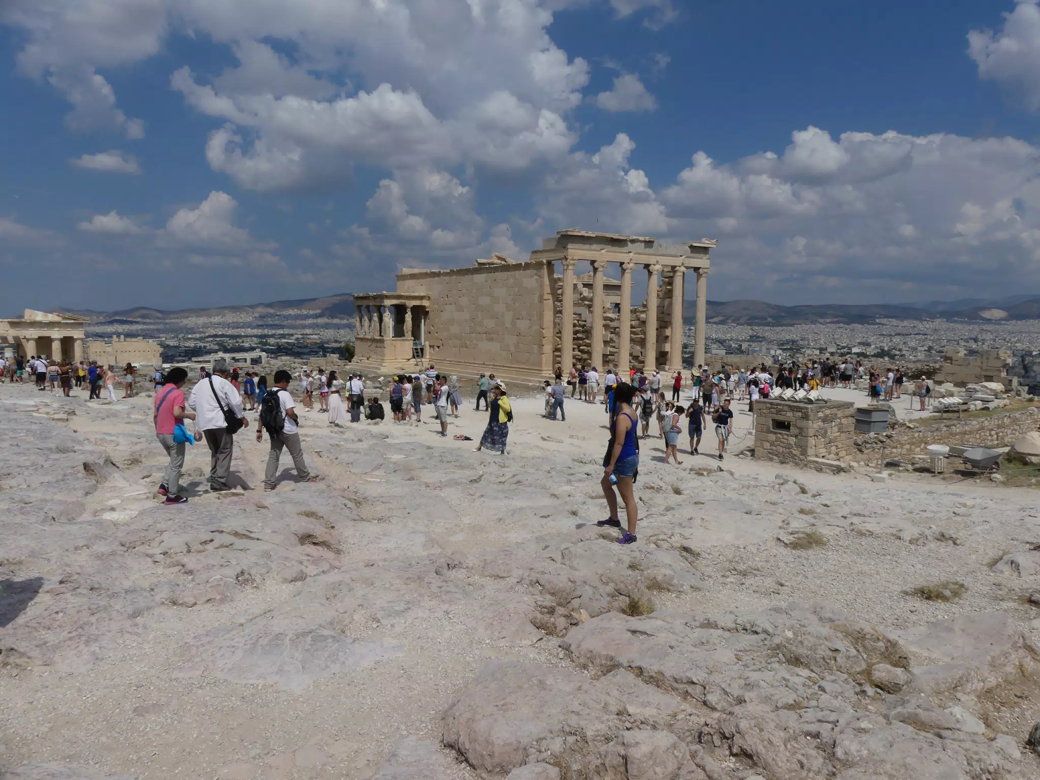 Emily on the Acropolis