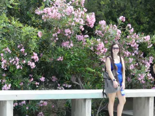 Emily in Greek Park