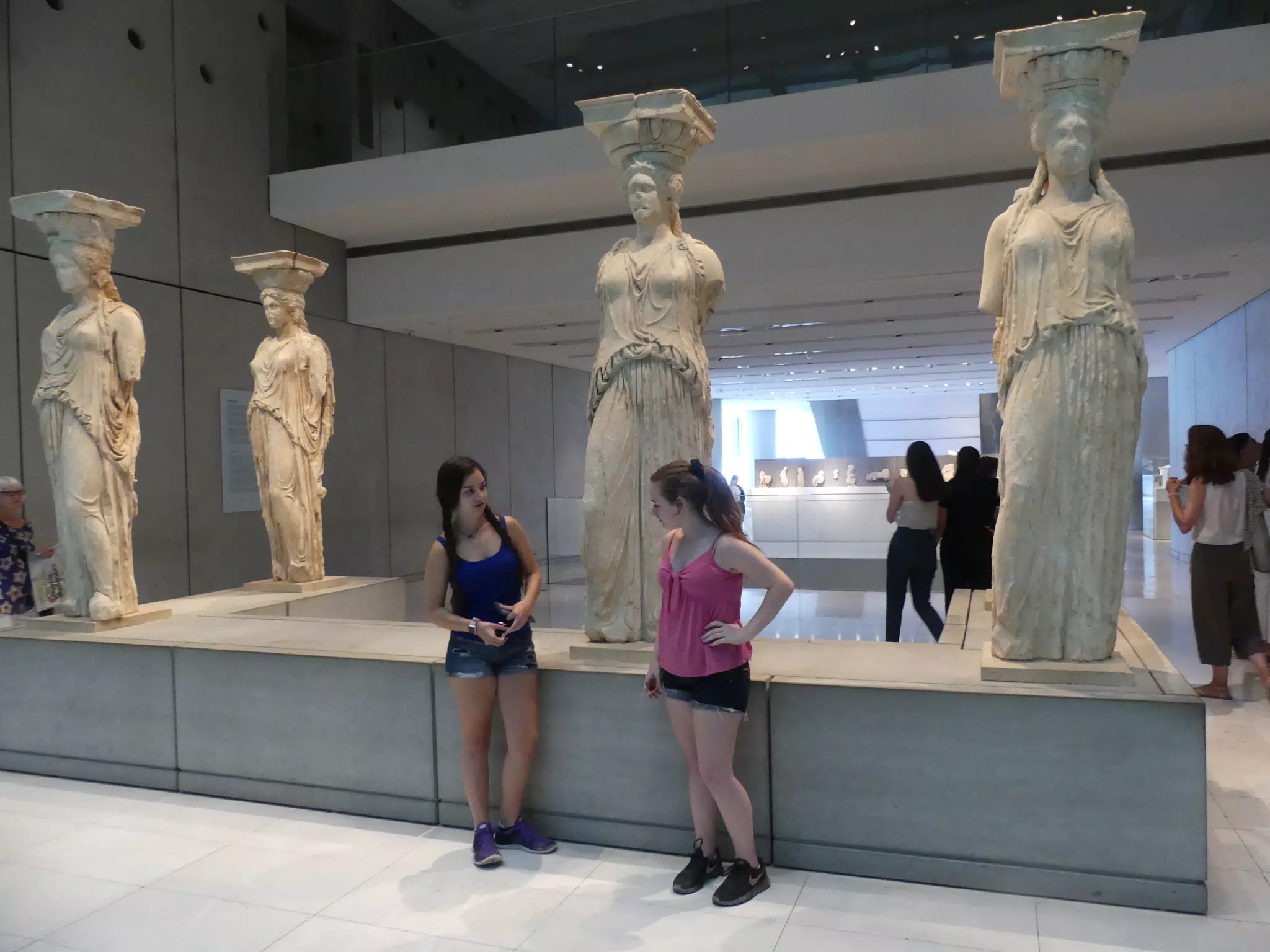 Girls in Museum